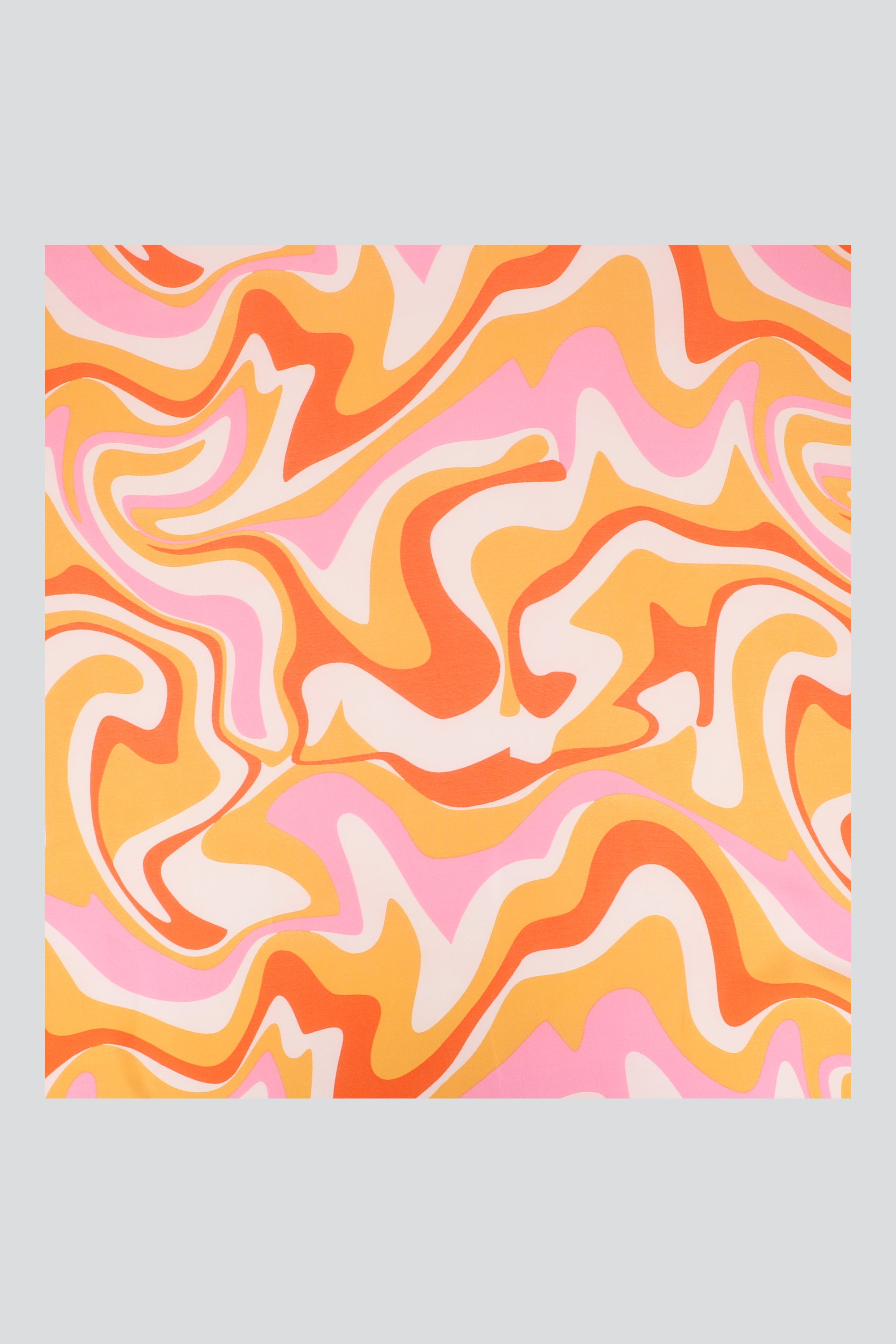 Pañuelo print acuarela ROSA