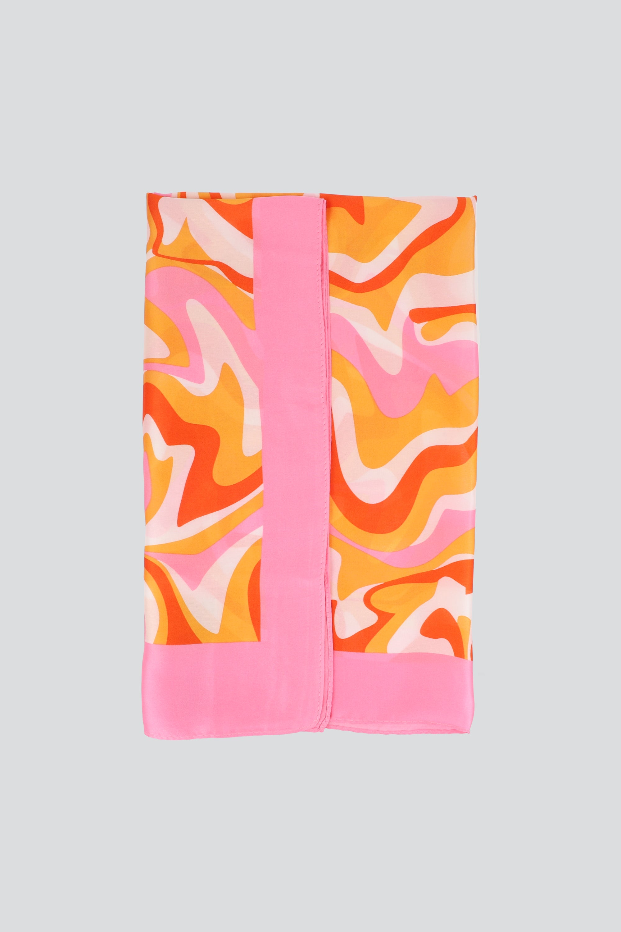 Pañuelo print acuarela ROSA