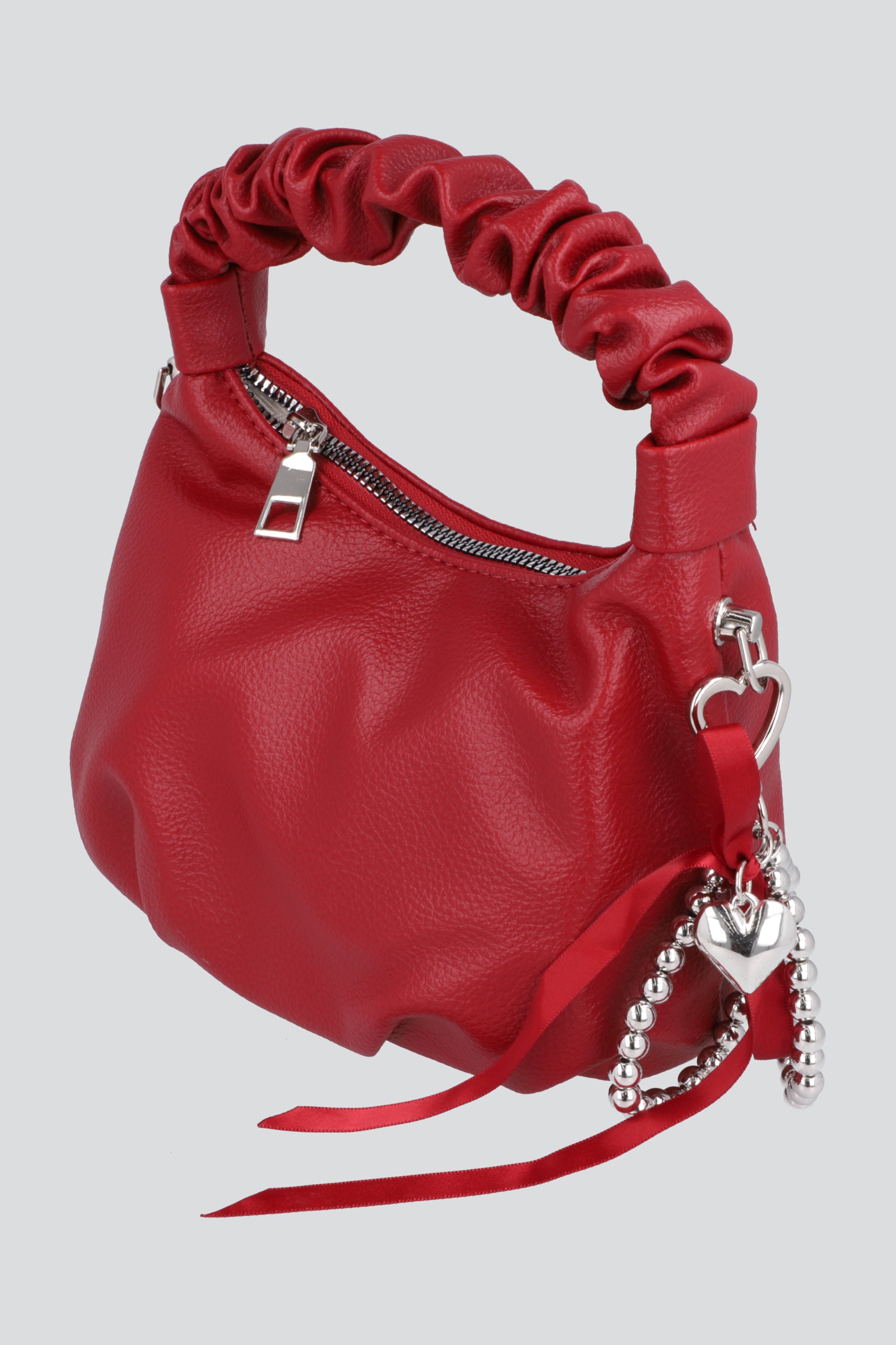 Bolsa mini asa plisada VINO