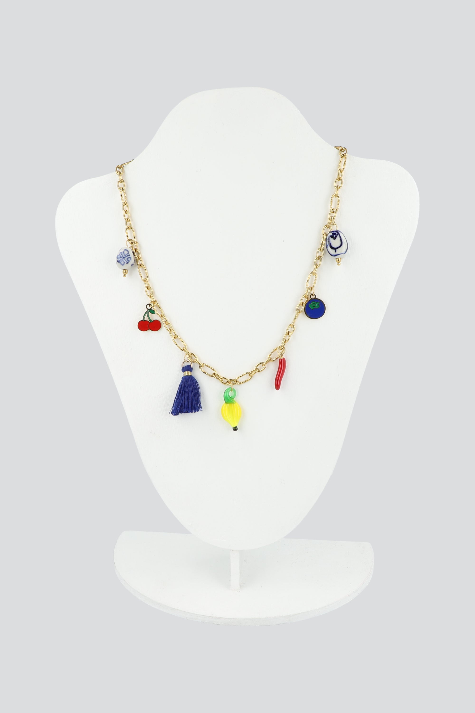 COLLAR CHARMS MIX PQ ORO