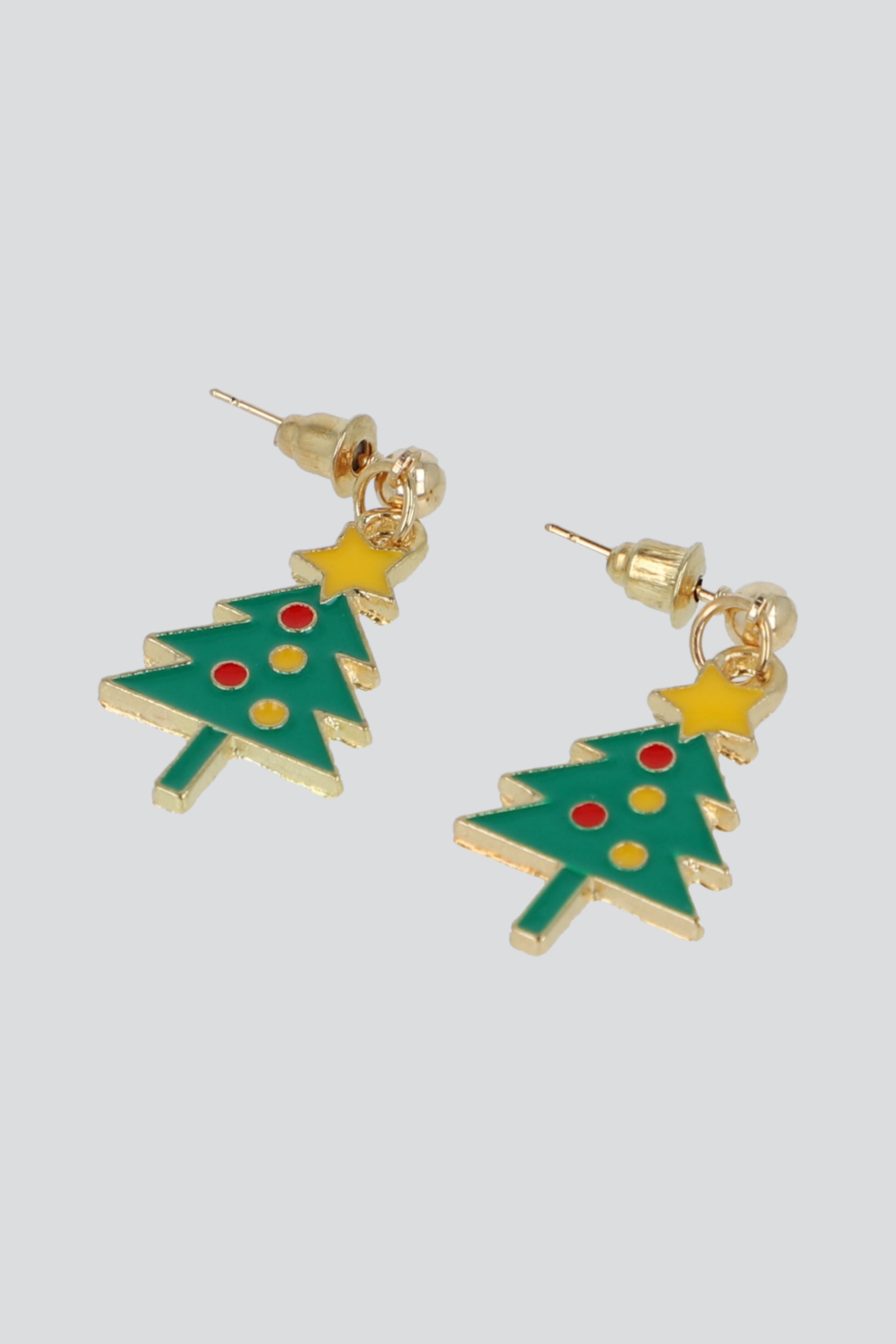 Aretes figura navideña