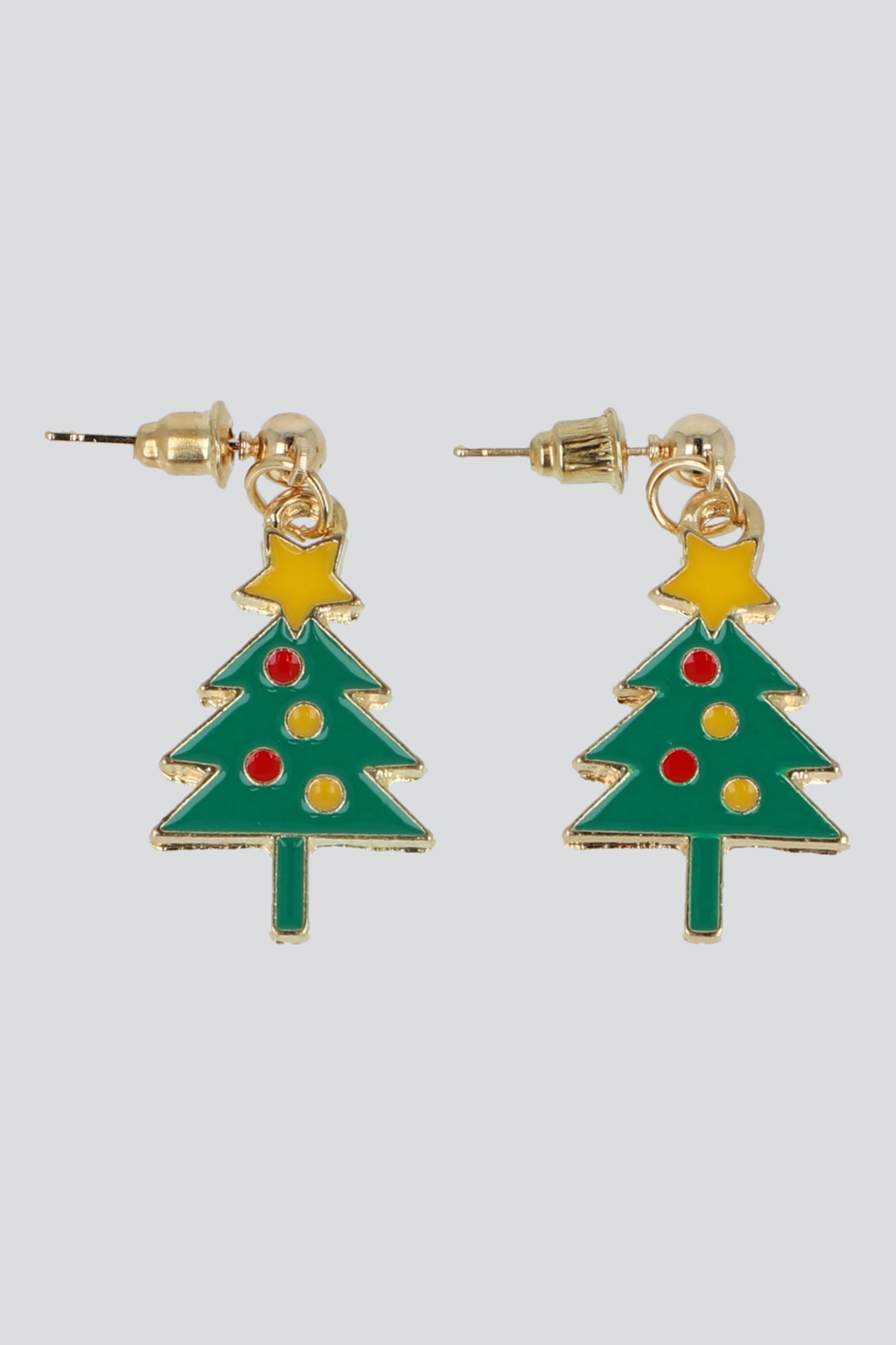 Aretes figura navideña