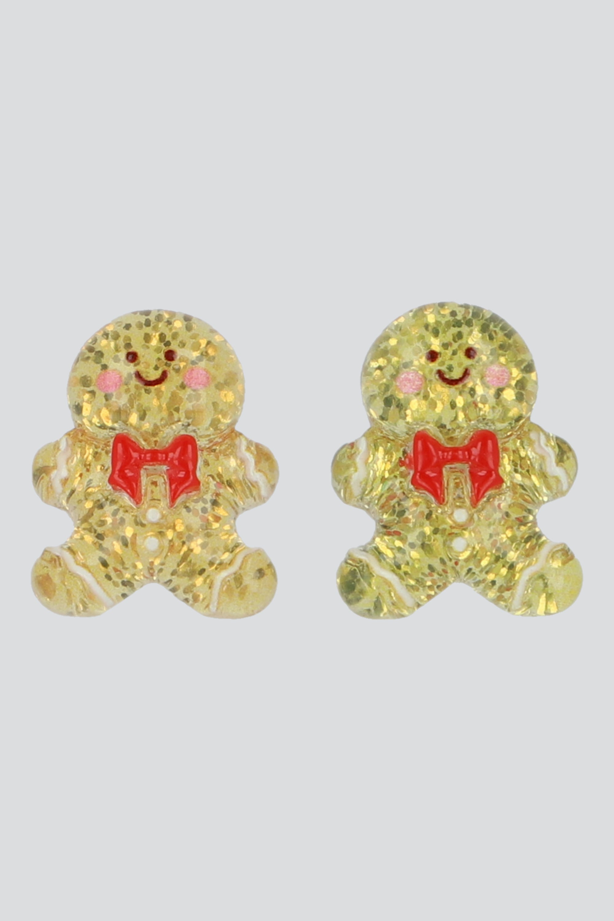 Aretes figura navideña cristal CAFE