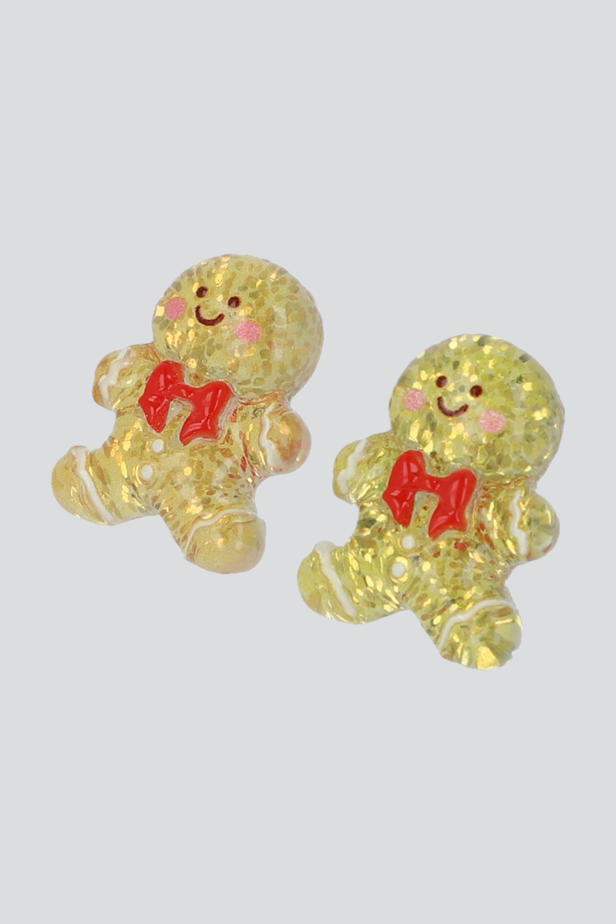 Aretes figura navideña cristal CAFE