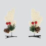 Set 2 broches reno peluche