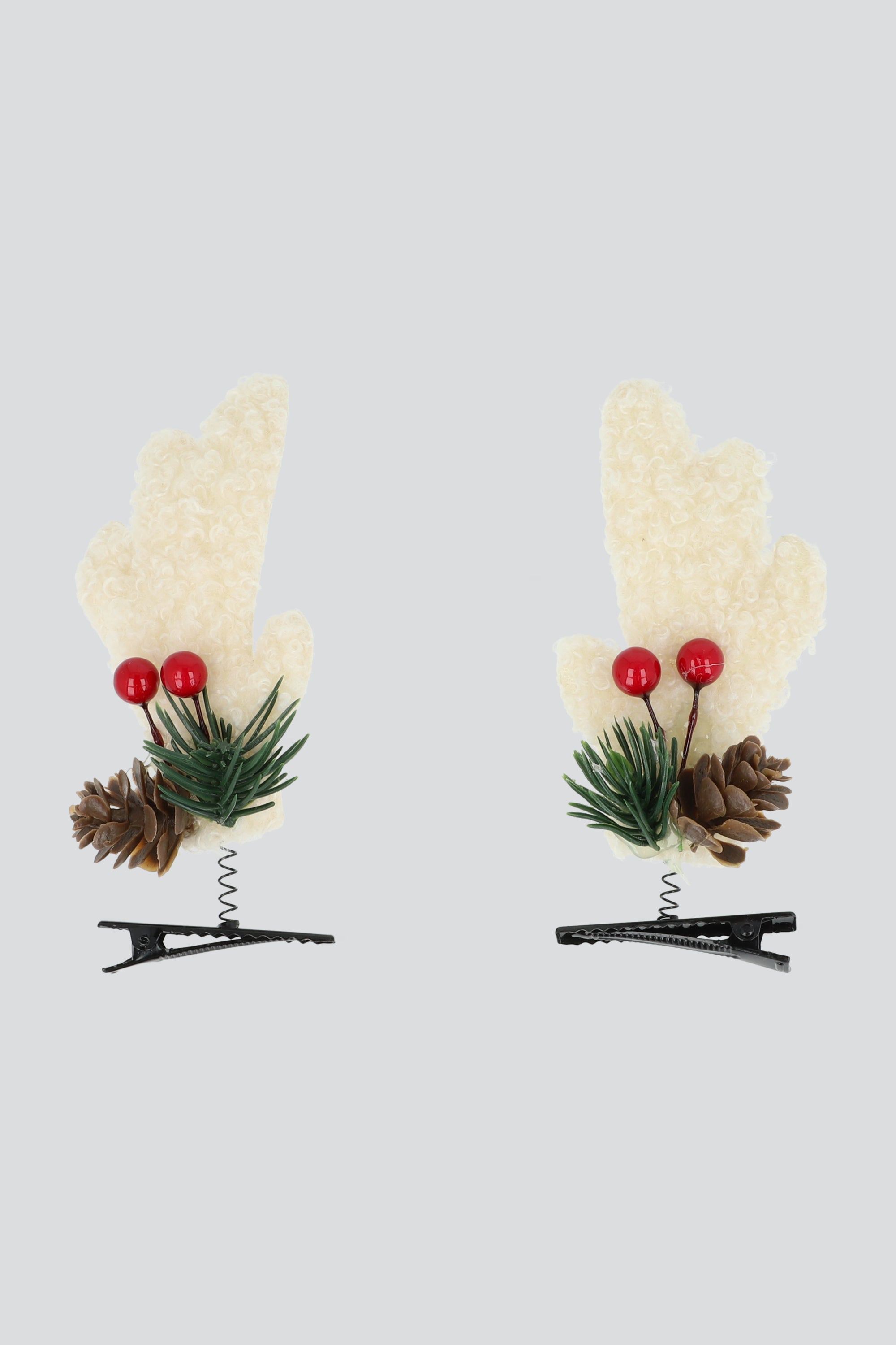 Set 2 broches reno peluche