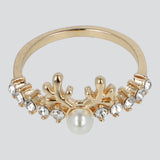 Anillo reno perla