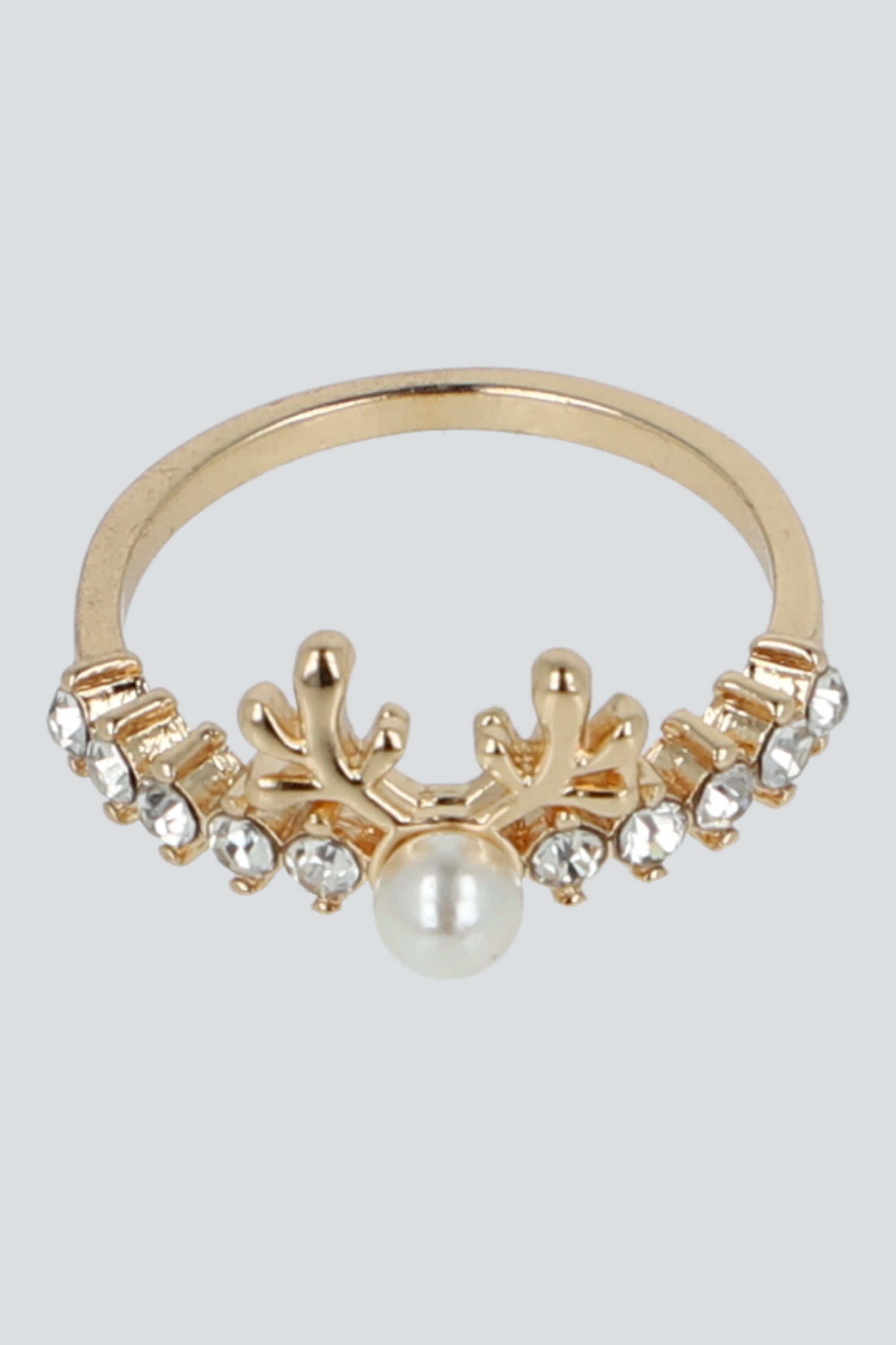 Anillo reno perla