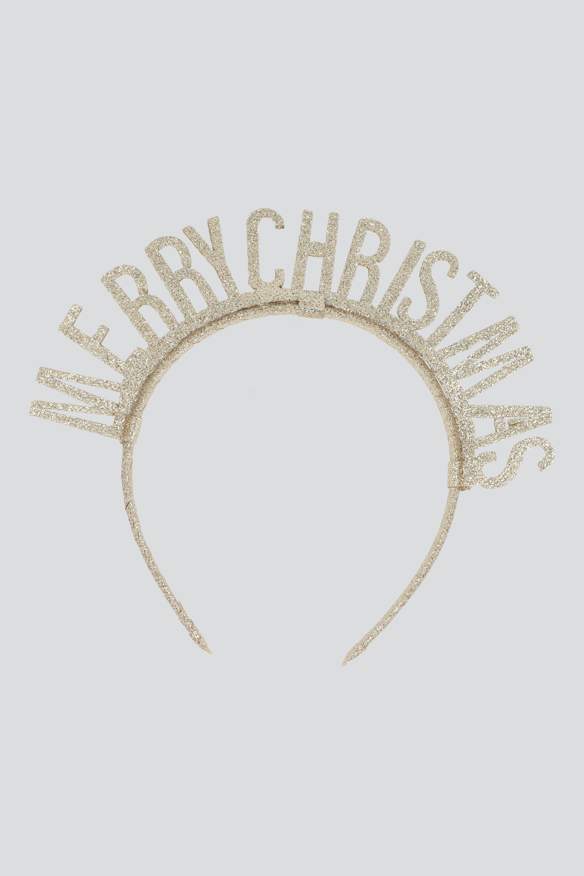 Diadema merry christmas ORO