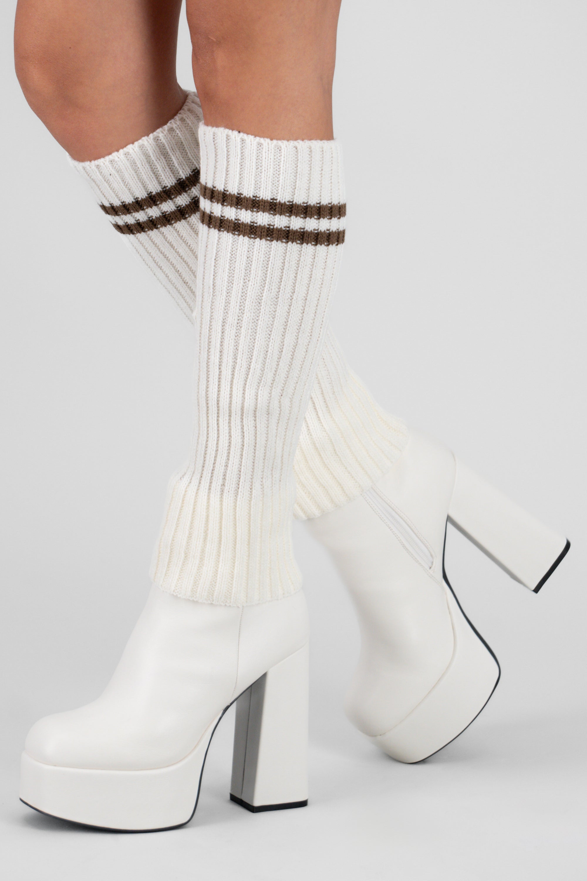 Calentadores 2 lineas BEIGE