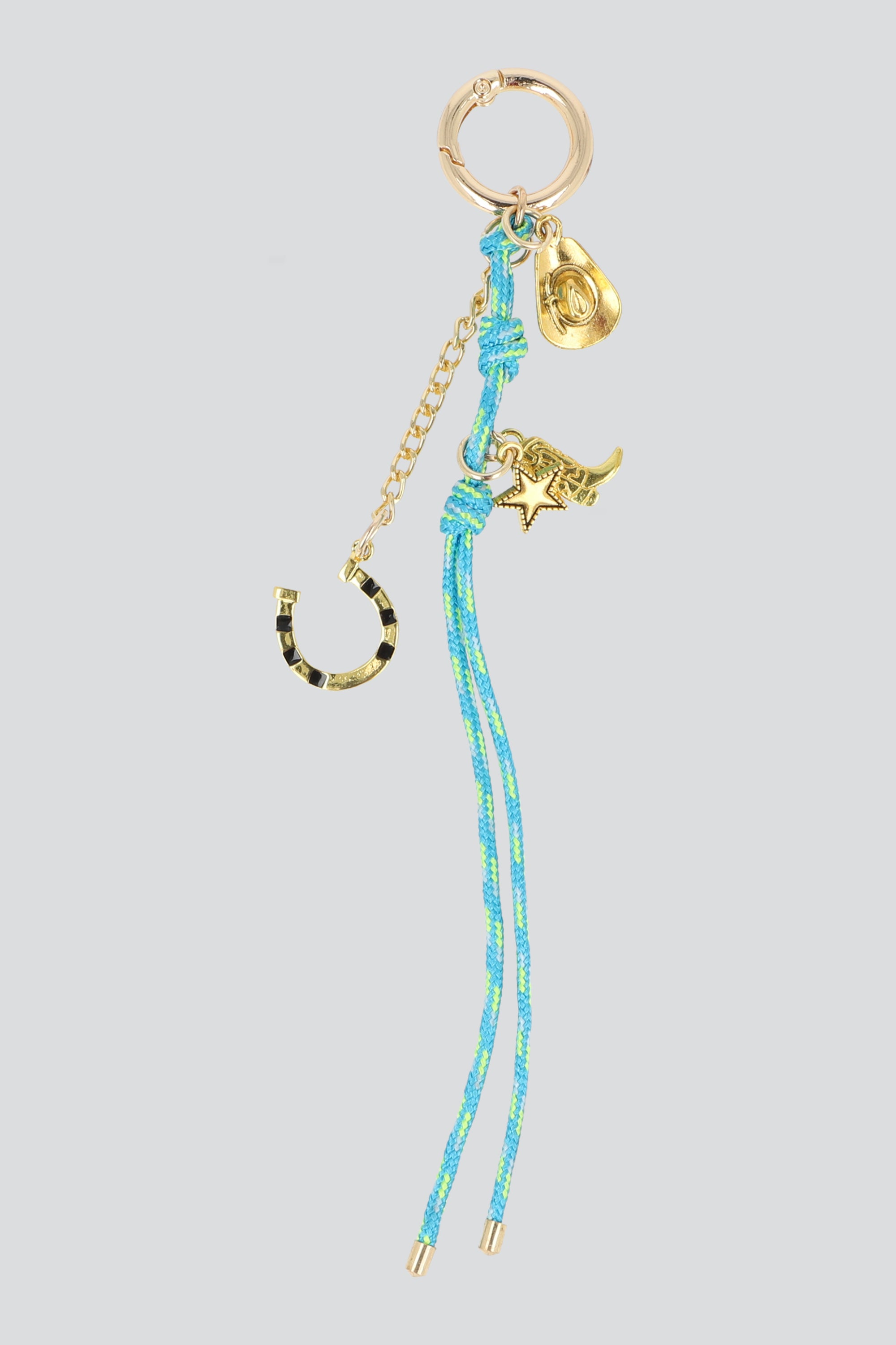 Llavero charms vaqueros AZUL