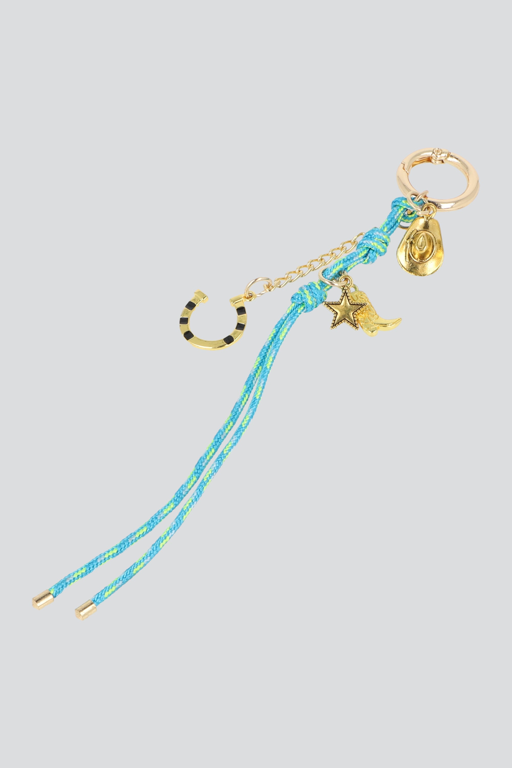 Llavero charms vaqueros AZUL