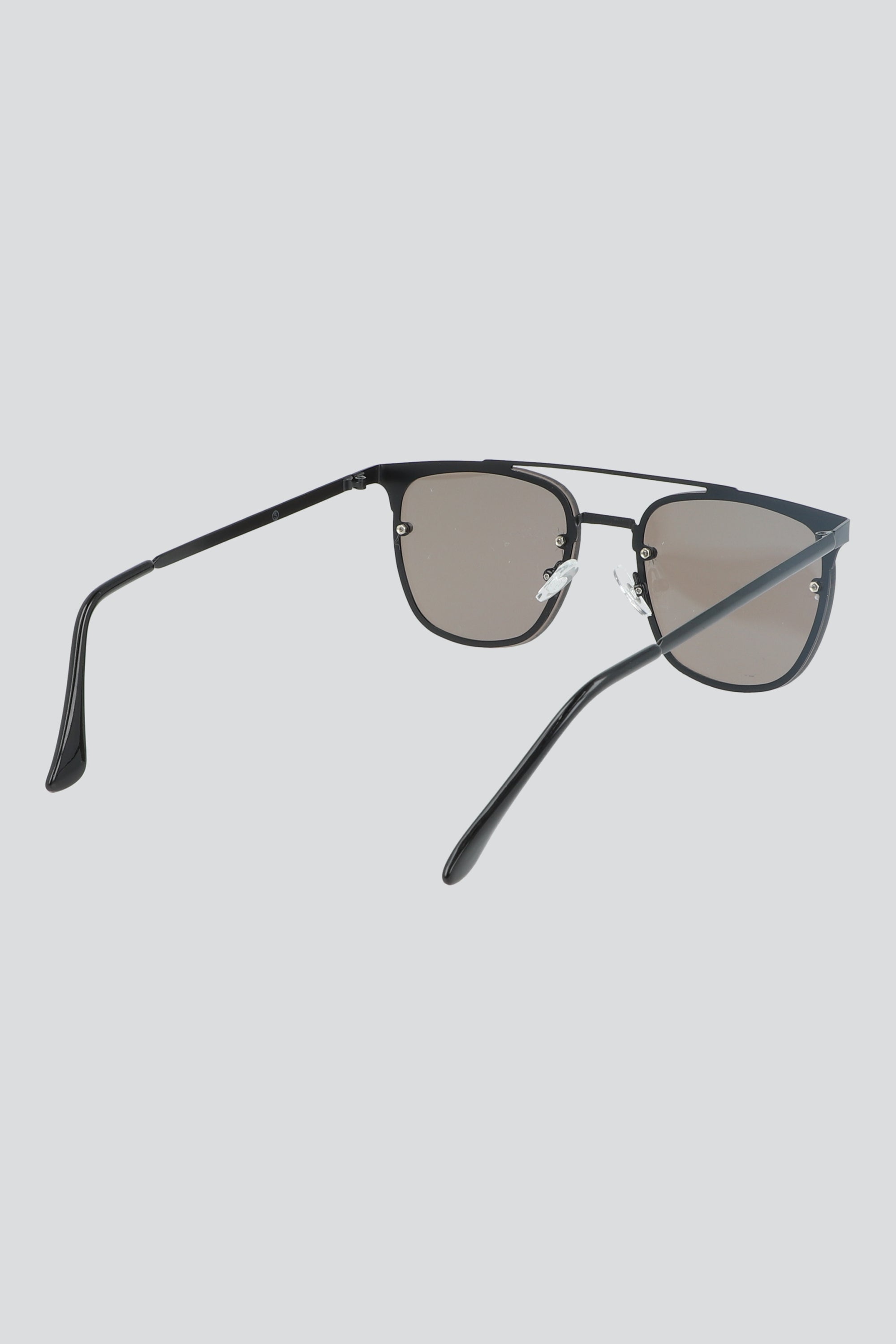Lentes retro doble metal NEGRO
