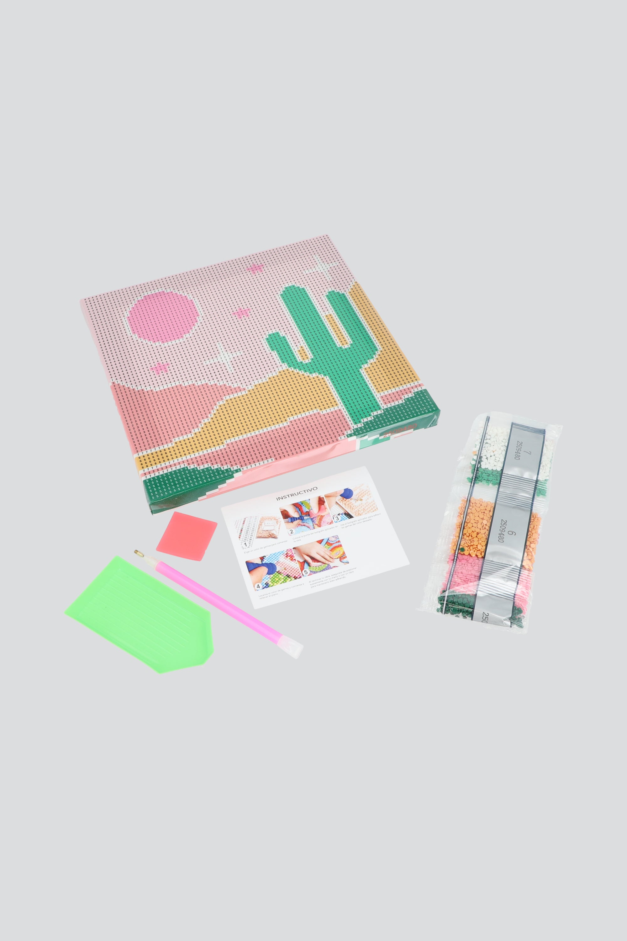 Set chico diy gemas paisaje western ROSA