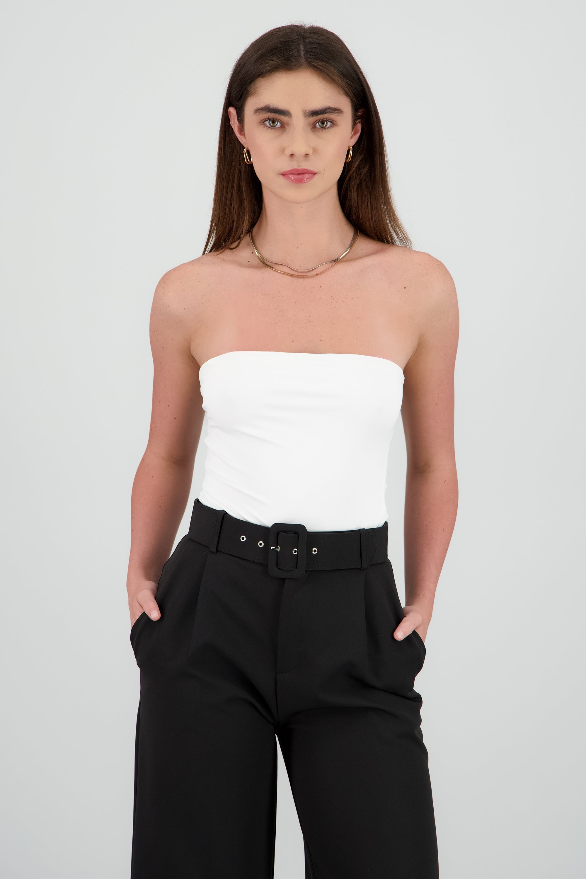 Body strapless stretch HUESO