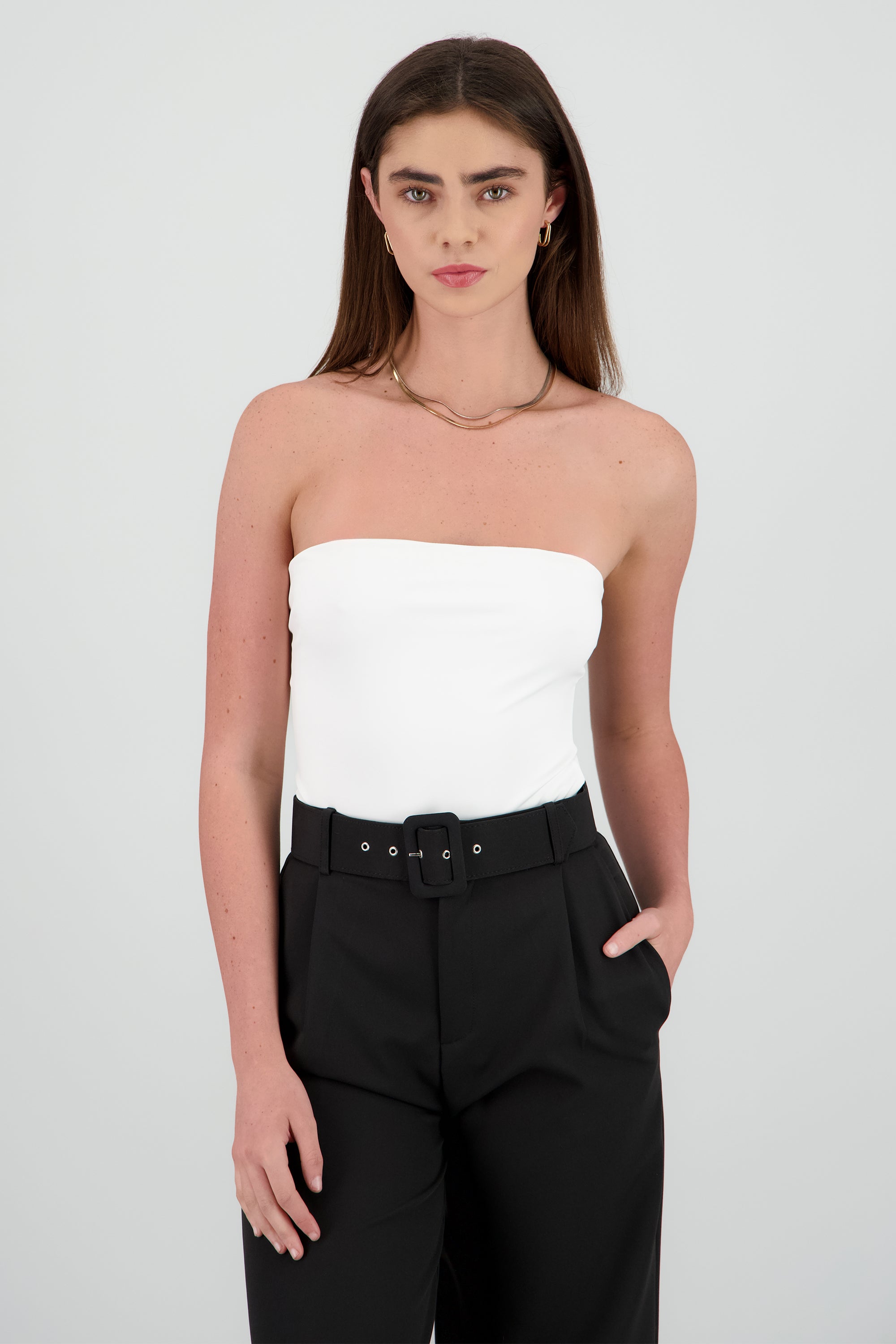 Body strapless stretch HUESO