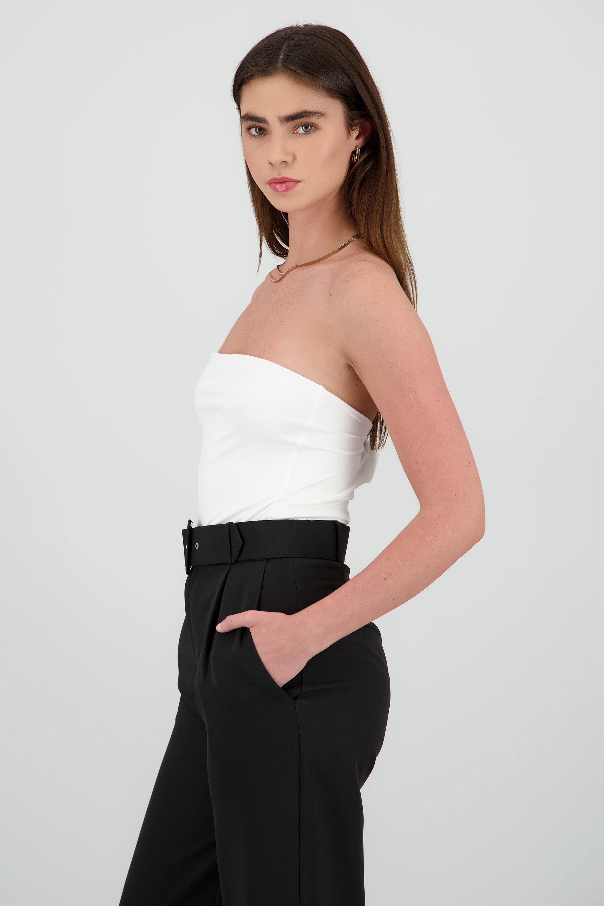 Body strapless stretch HUESO