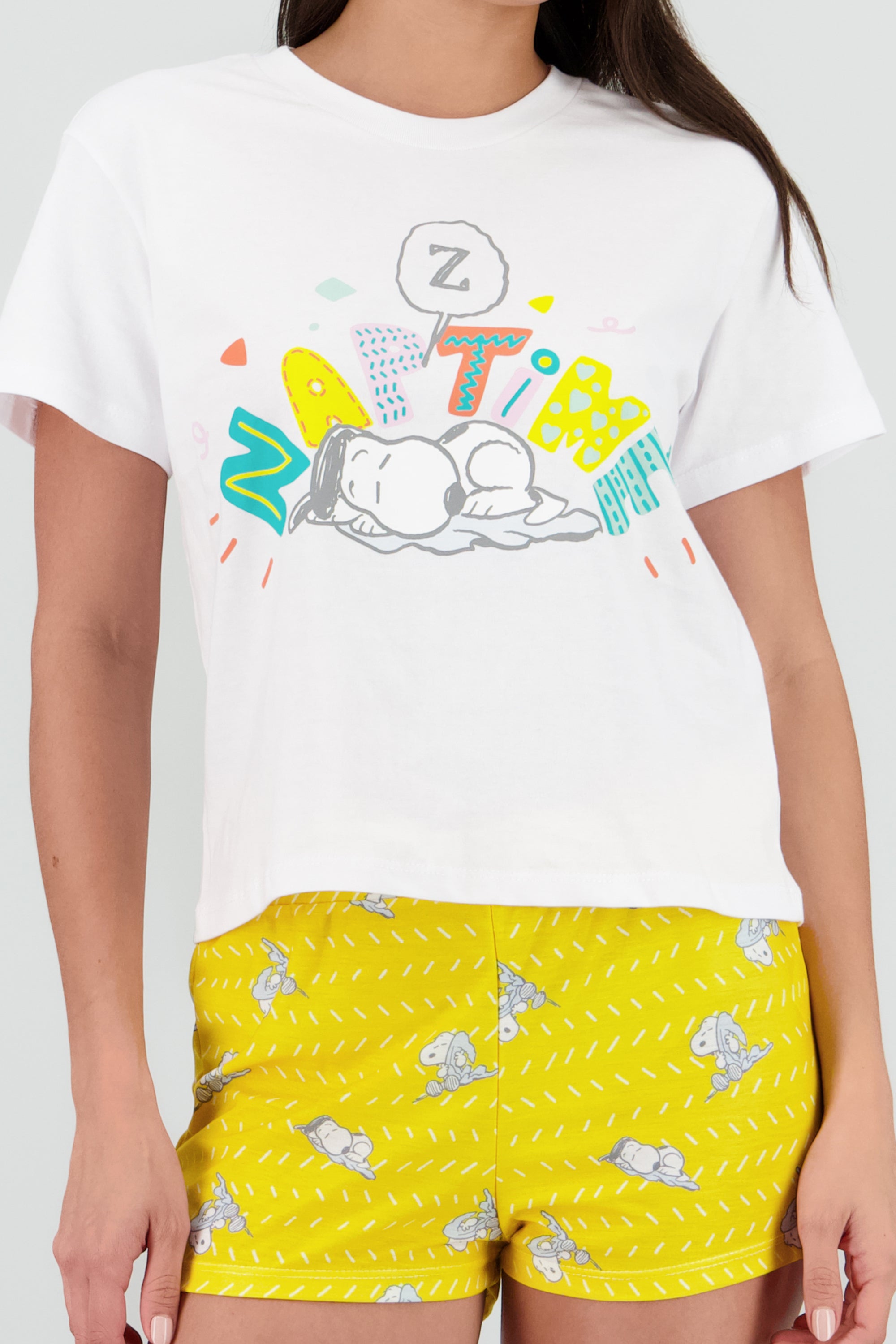 Pijama snoopy naptime! AMARILLO