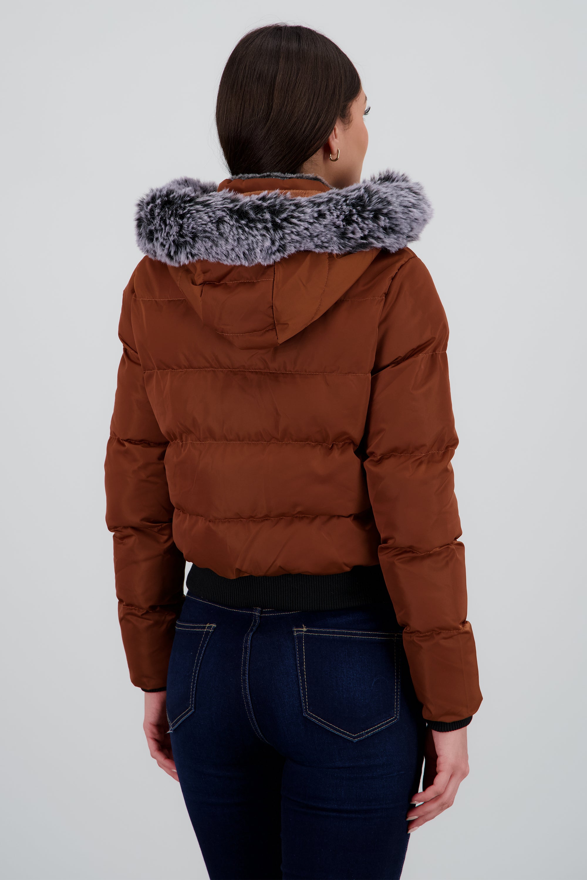 Chamarra bomber det peluche LADRILLO