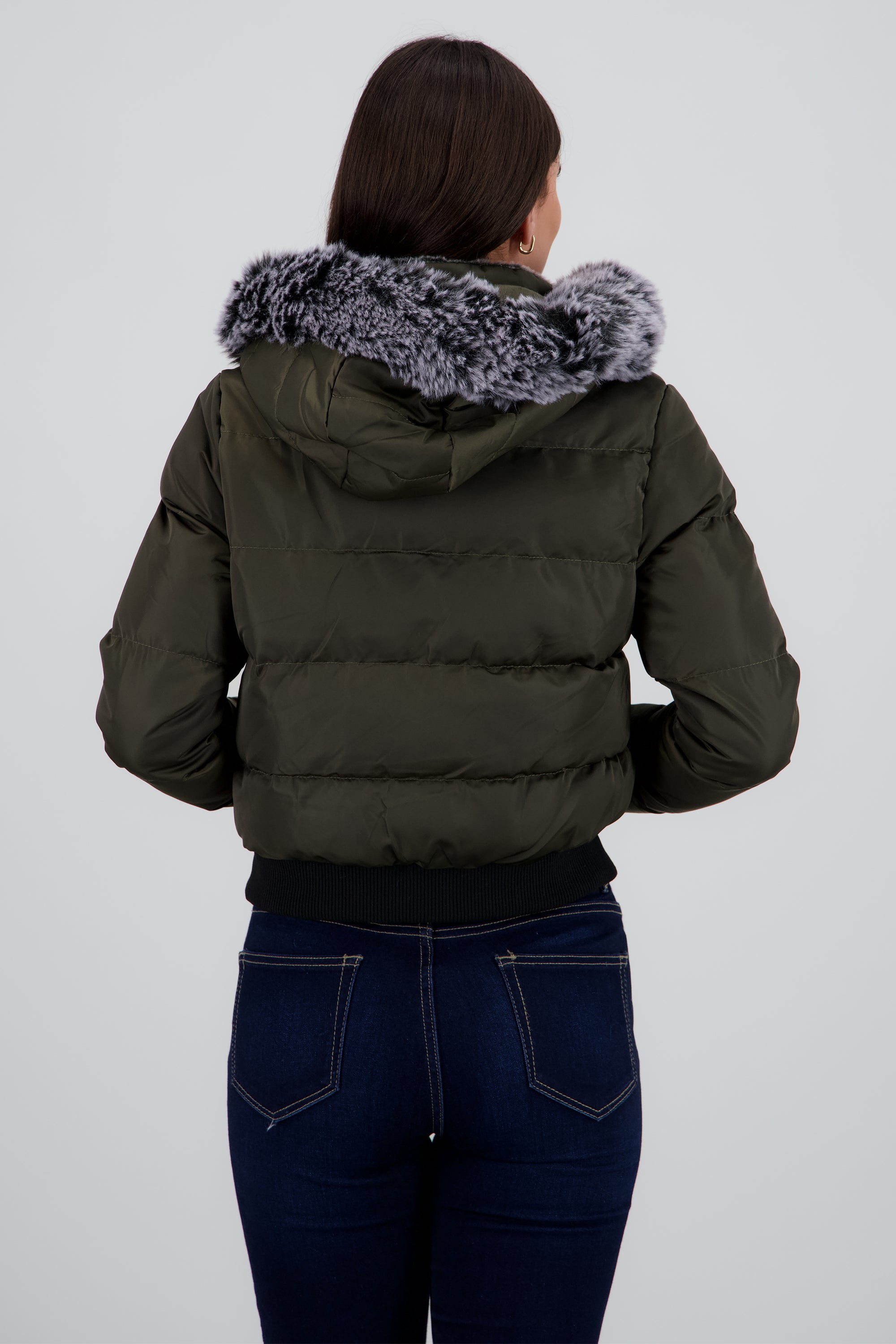 Chamarra bomber det peluche OLIVO
