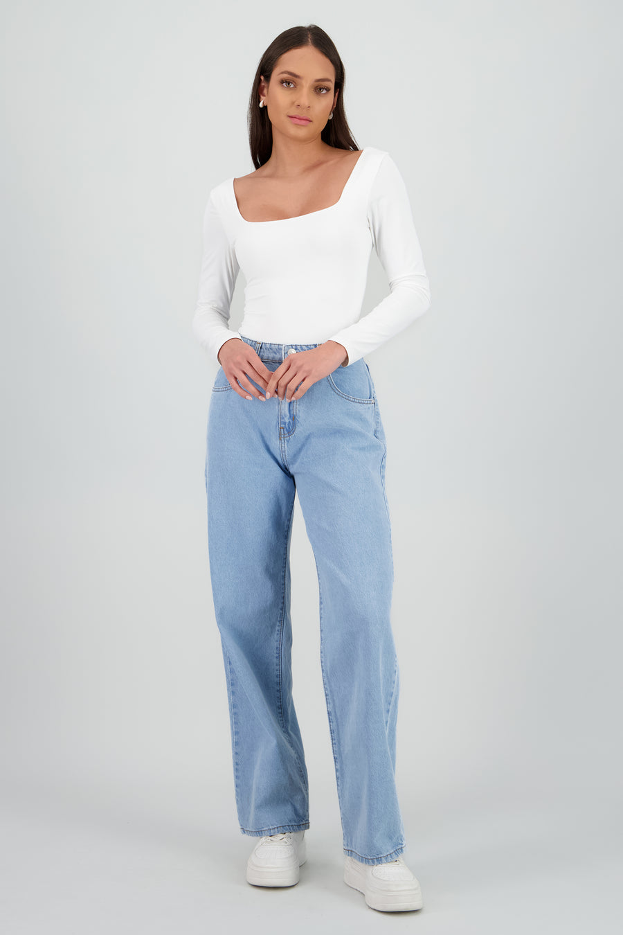 Jeans straight basico