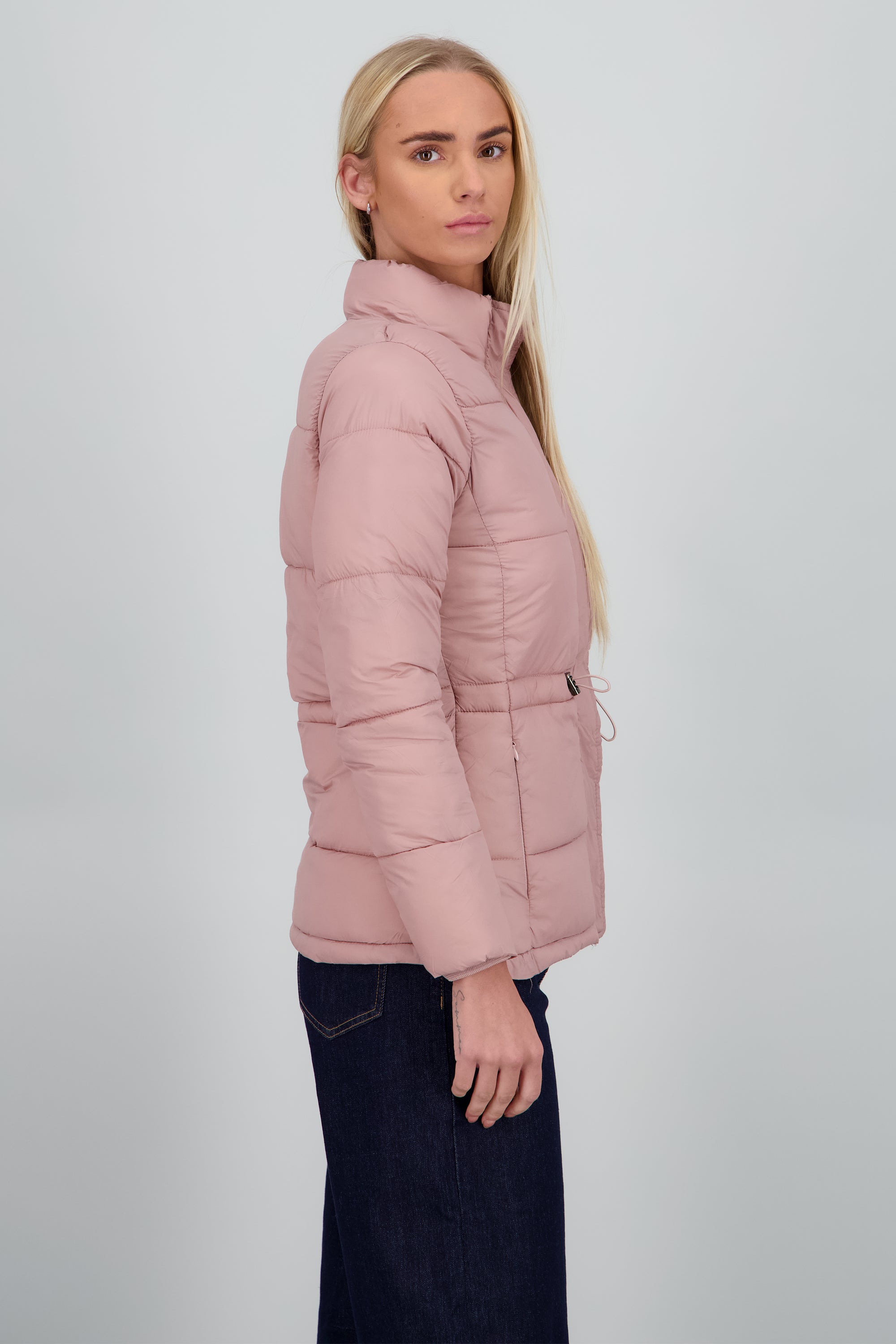 Chamarra puffer det jareta ROSA