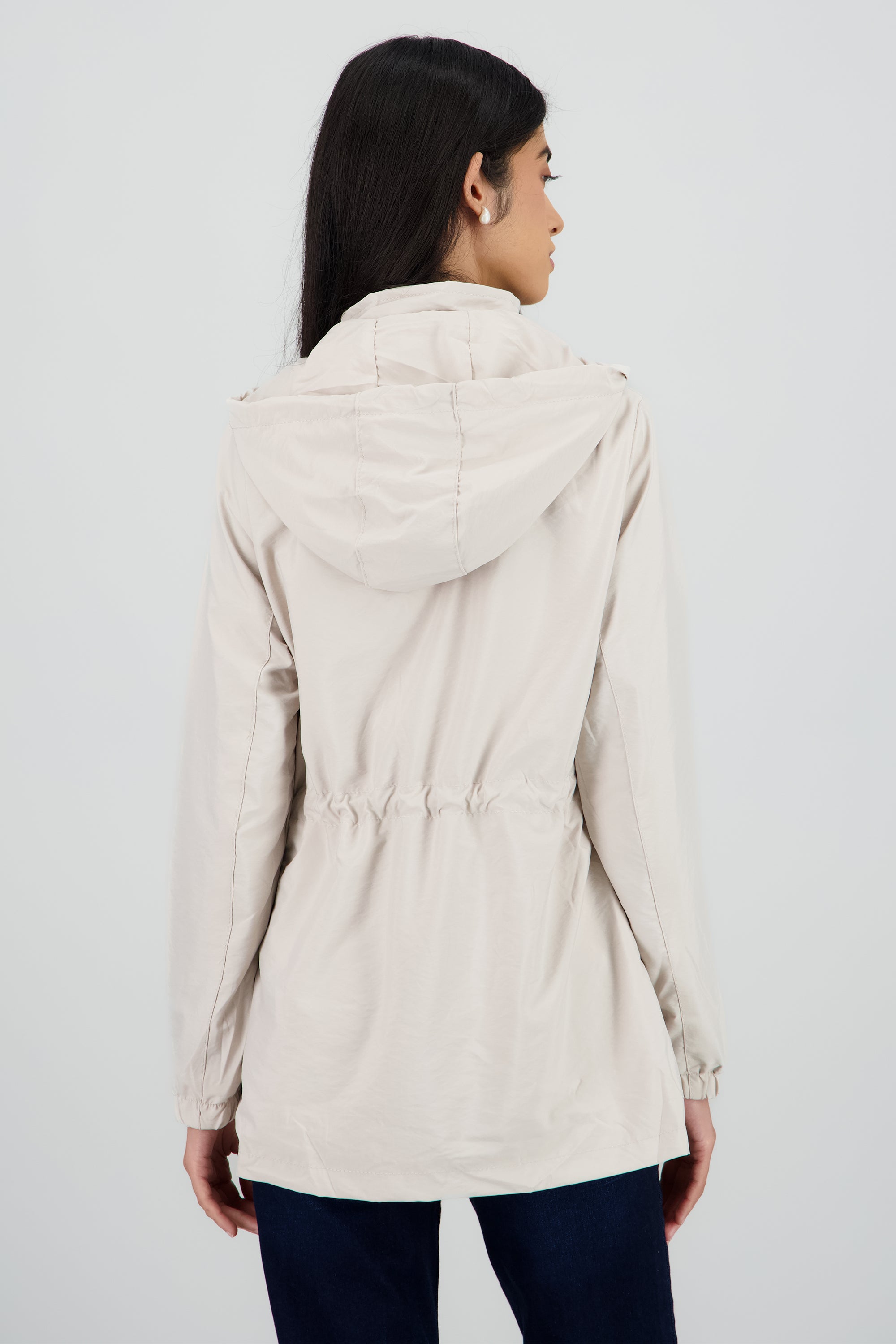 Gabardina corta tipo impermeable ARENA