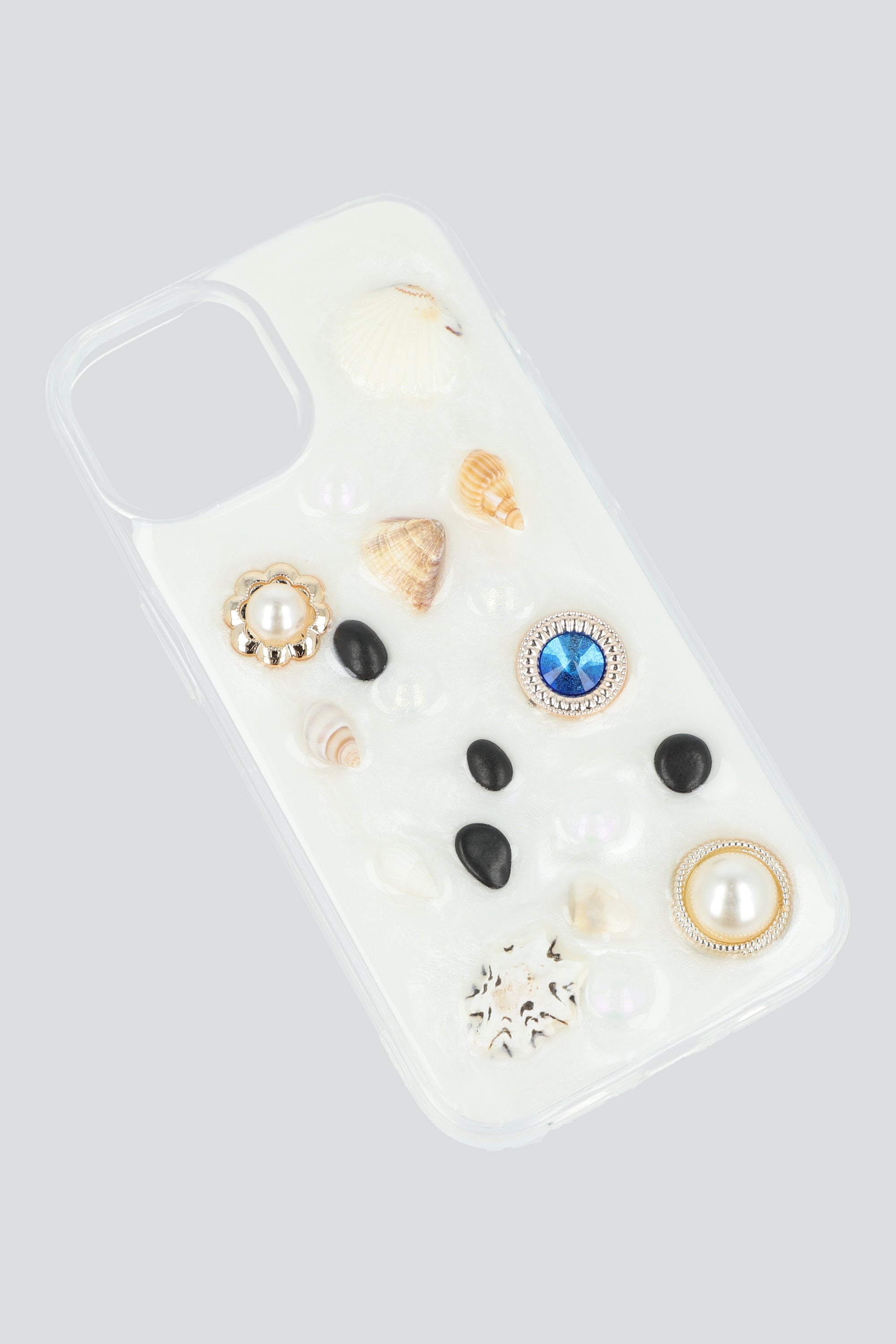 Funda para cel iph 16 items del mar BLANCO