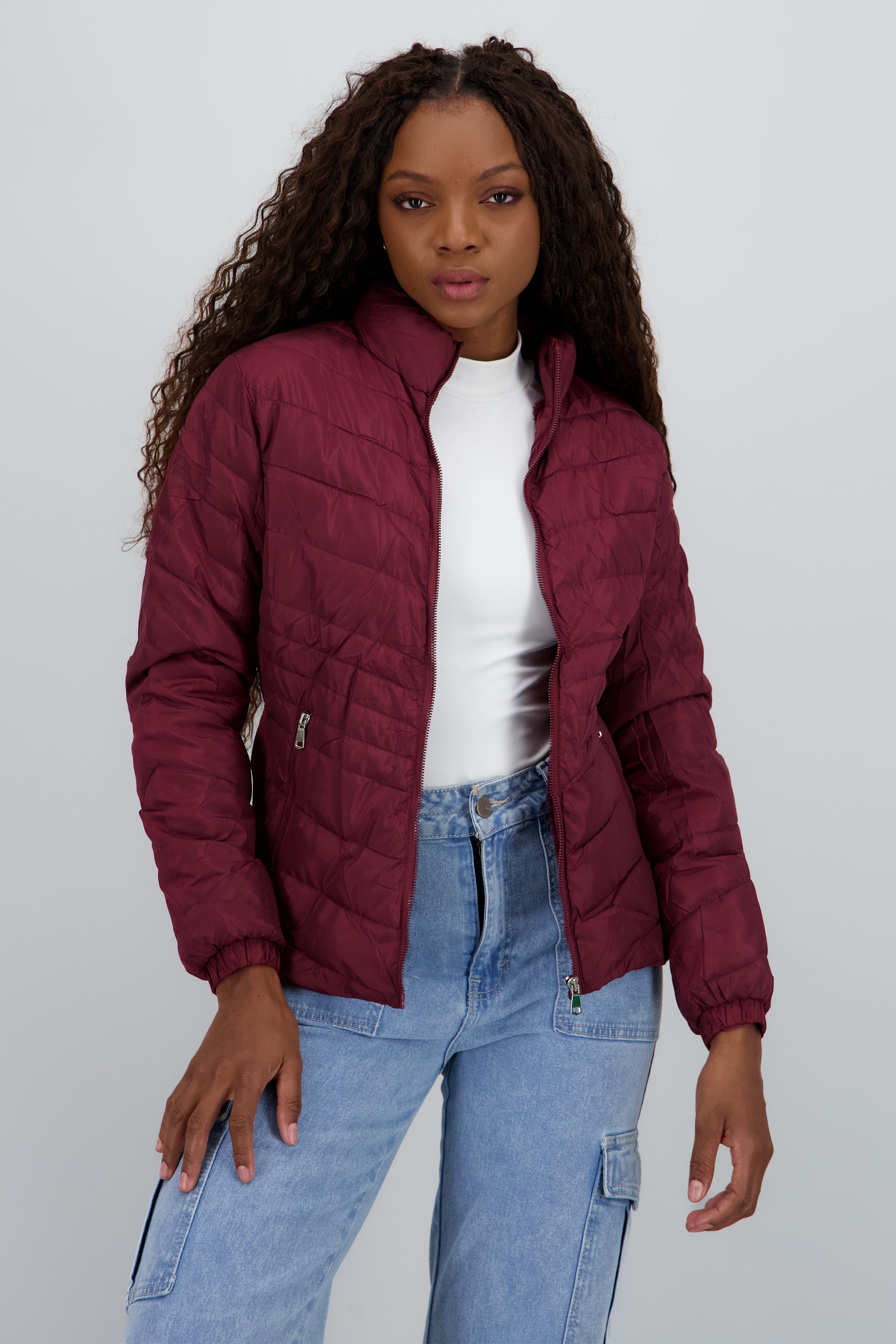 Chamarra puffer corta VINO