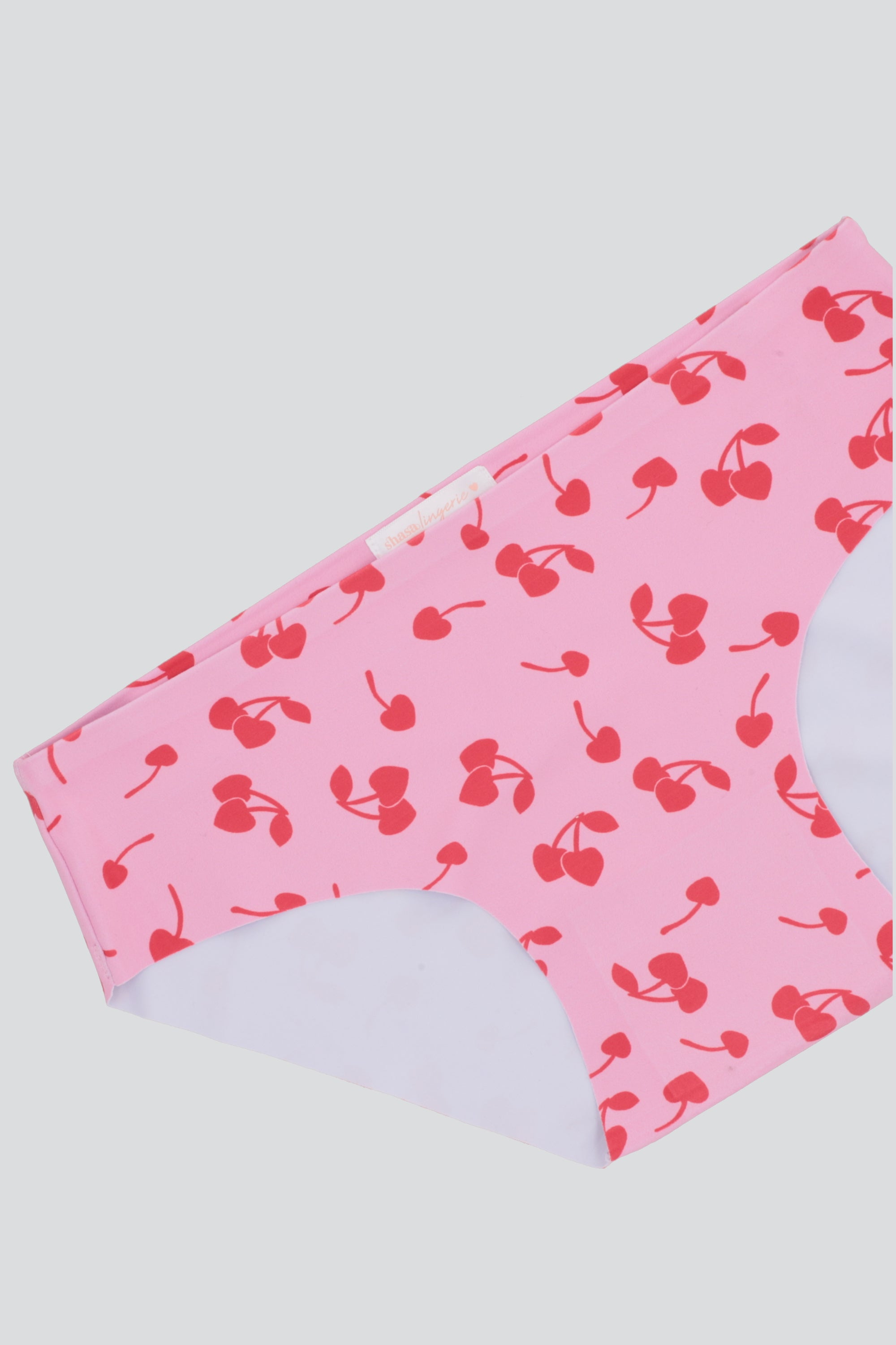 Bikini estampado cerezas ROSA