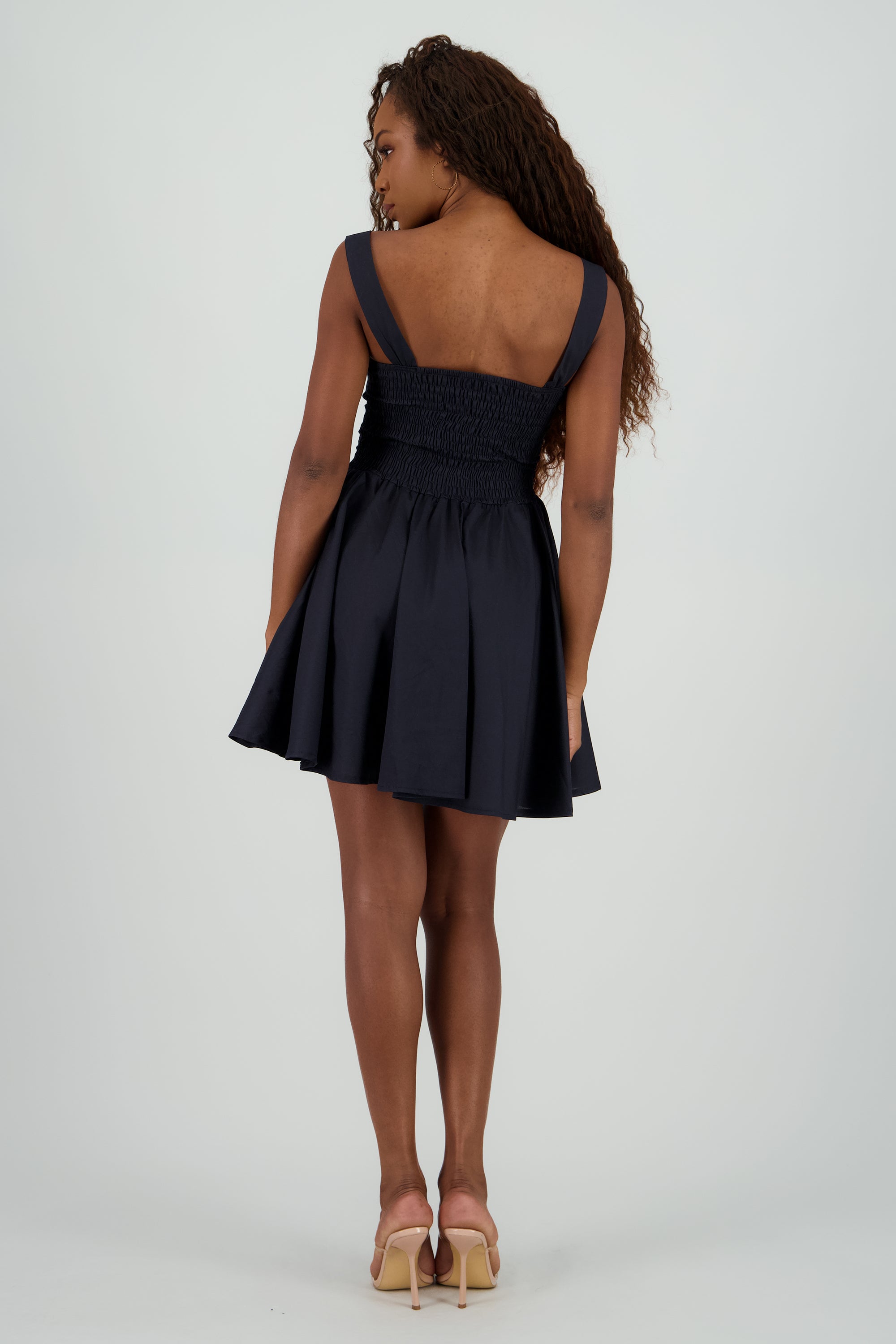 Vestido mini falda ampon Hypsters MARINO