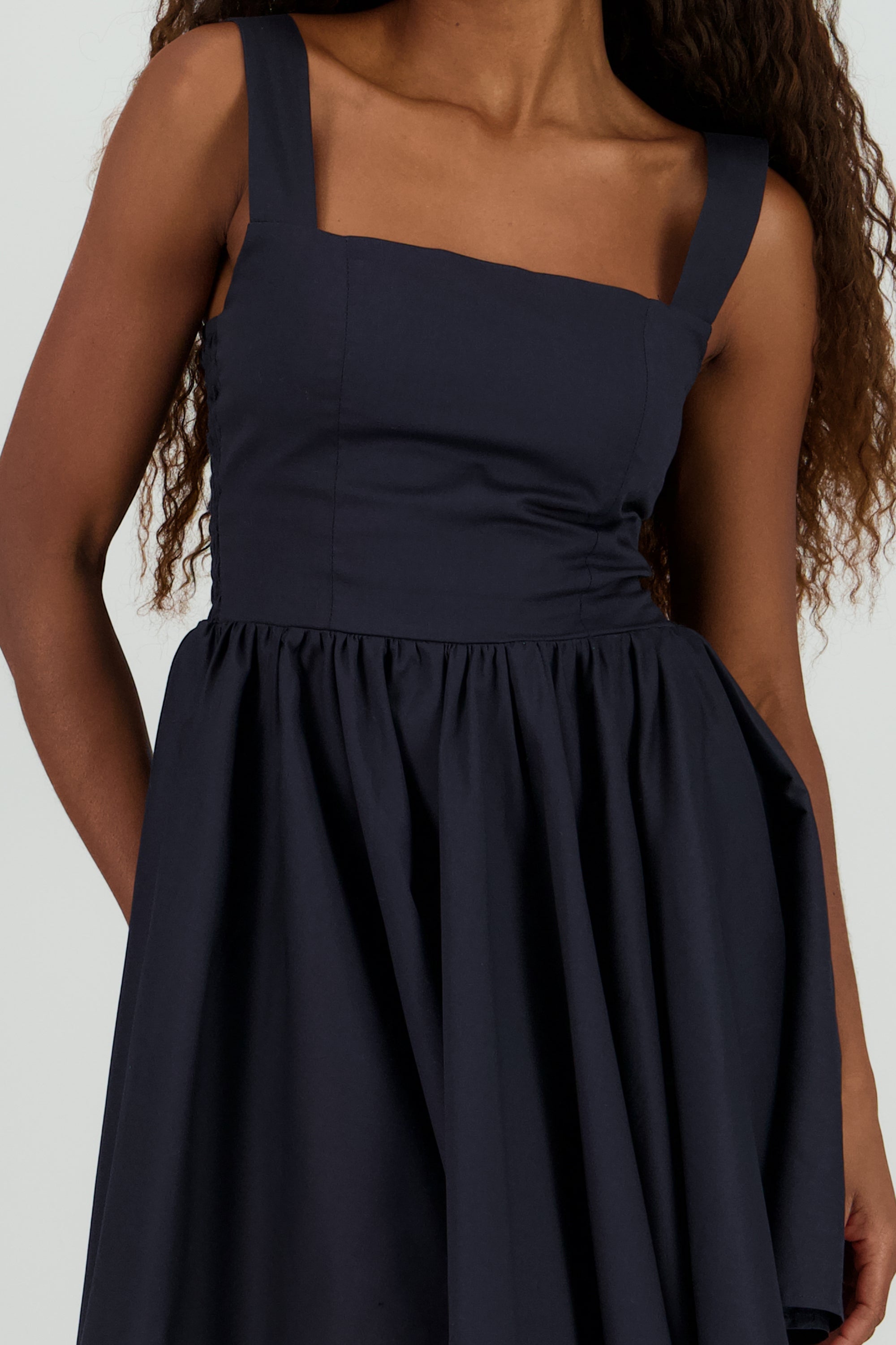 Vestido mini falda ampon Hypsters MARINO