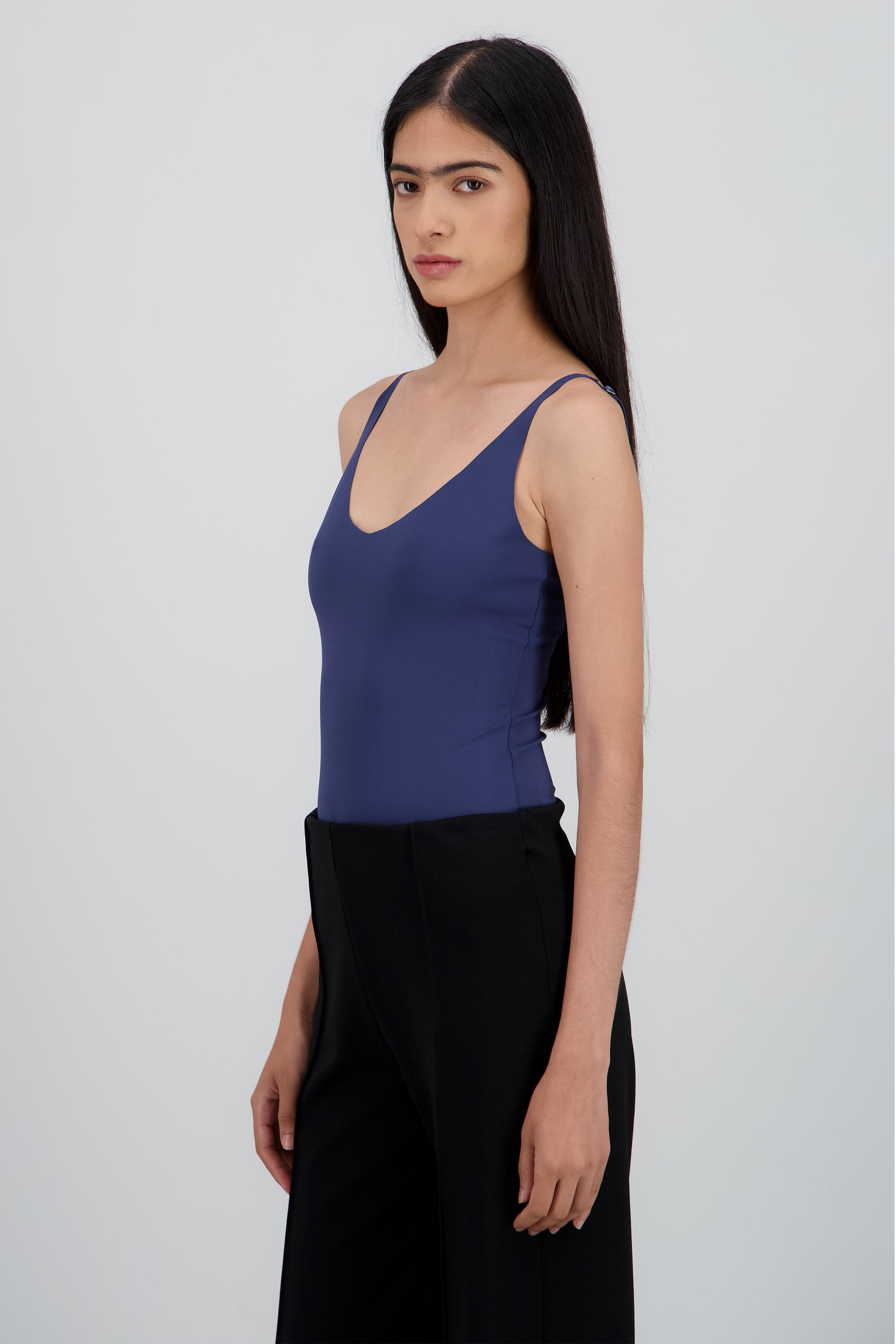 Body escote v tirantes AZUL BRILLANTE