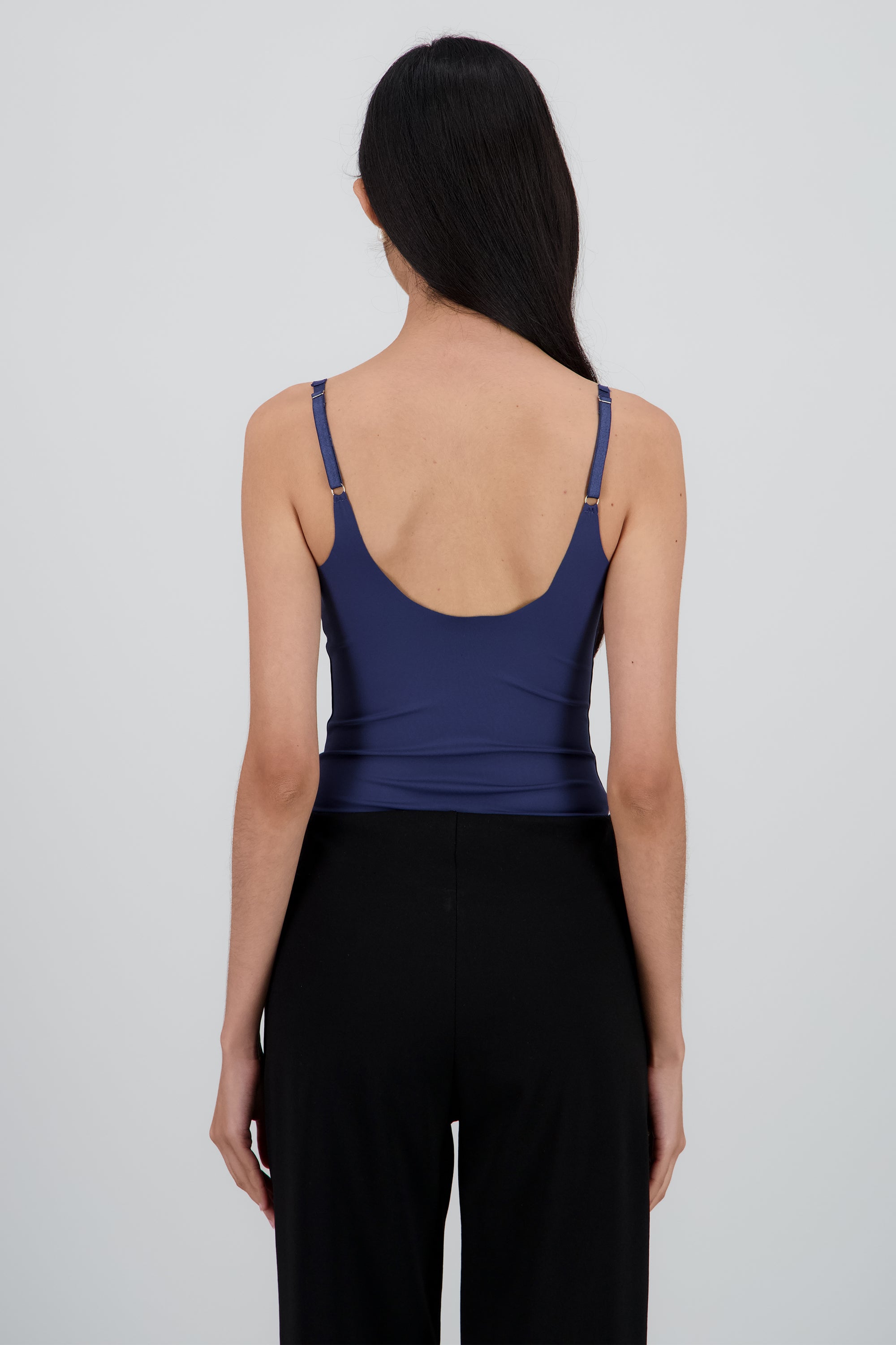 Body escote v tirantes AZUL BRILLANTE