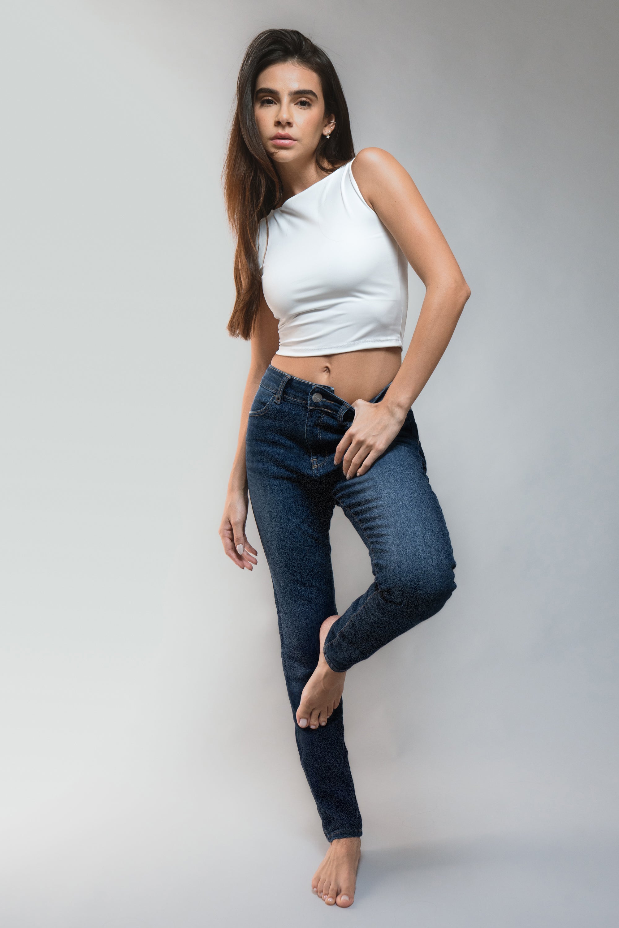 Jeans básicos skinny