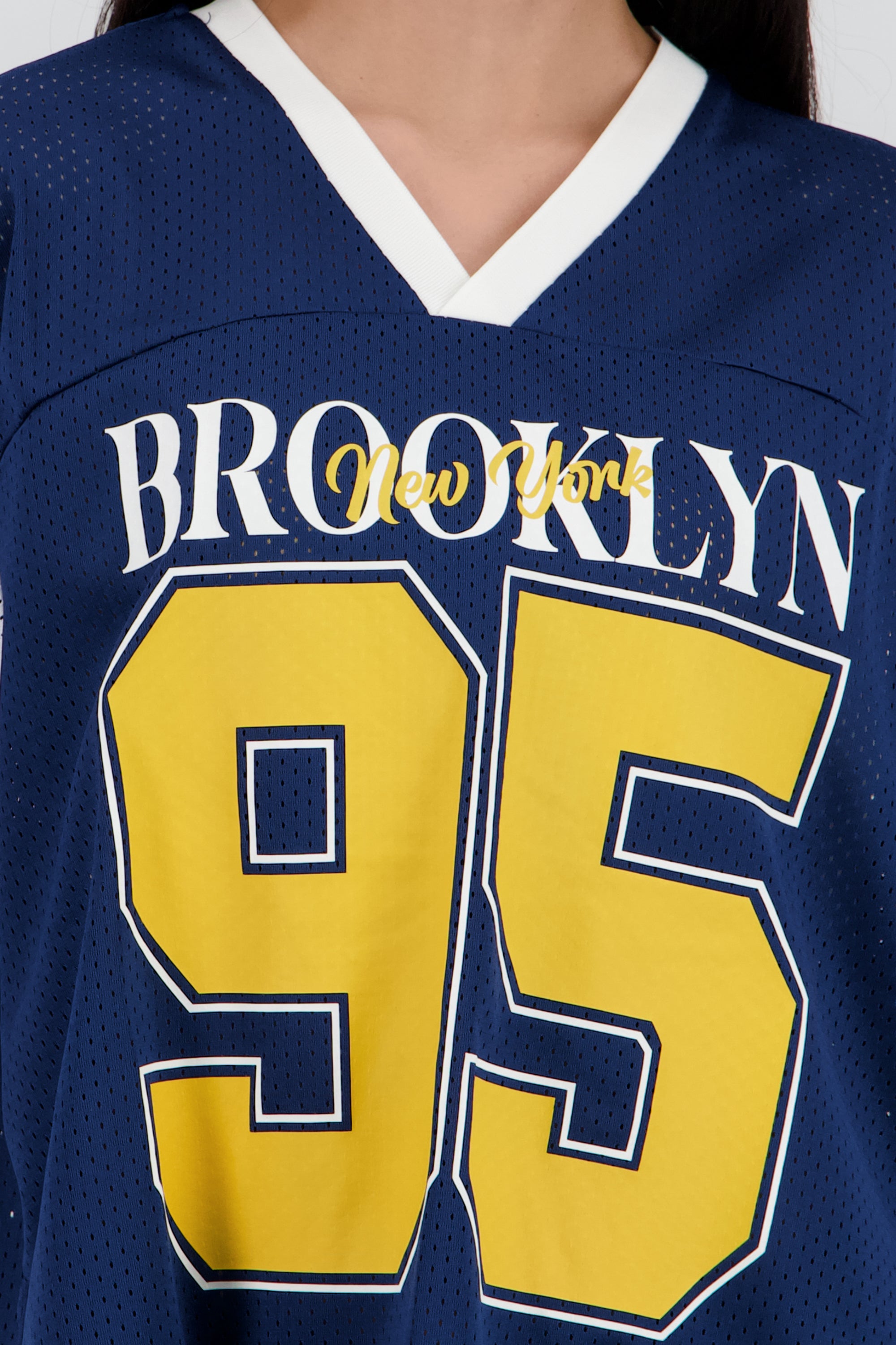 Playera deportiva contraste MARINO COMBO