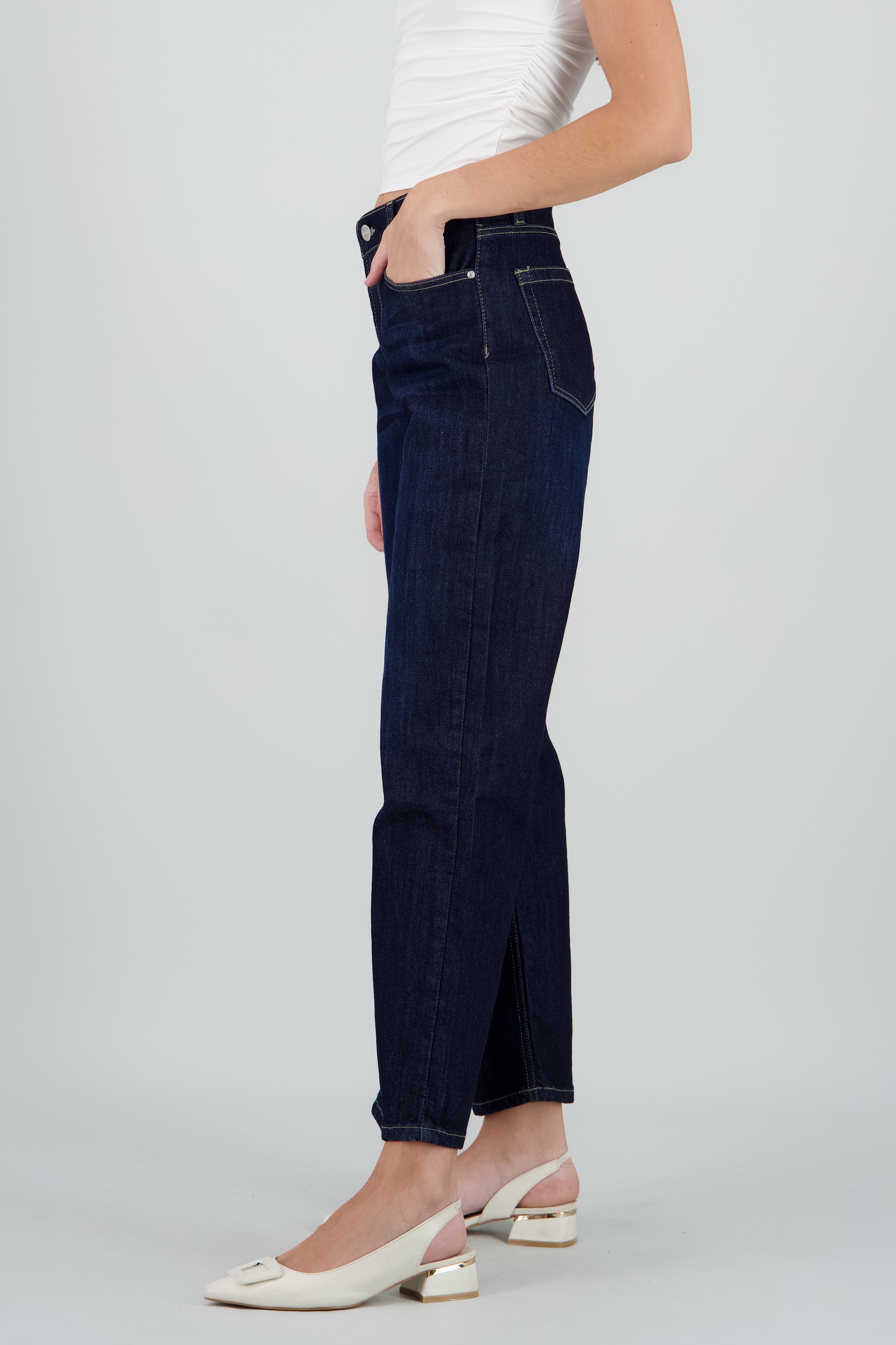 Jeans básicos wide leg INDIGO