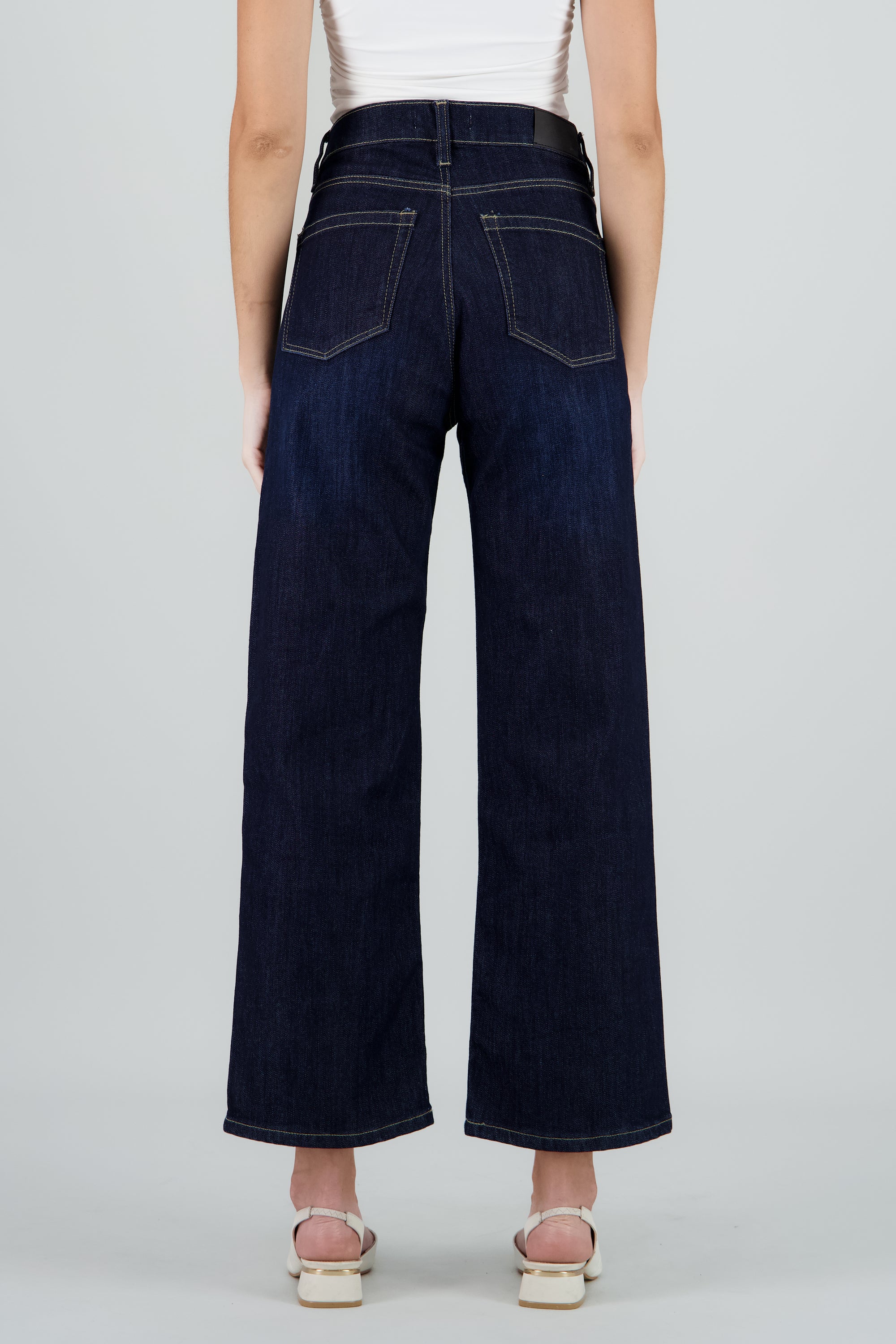 Jeans básicos wide leg INDIGO