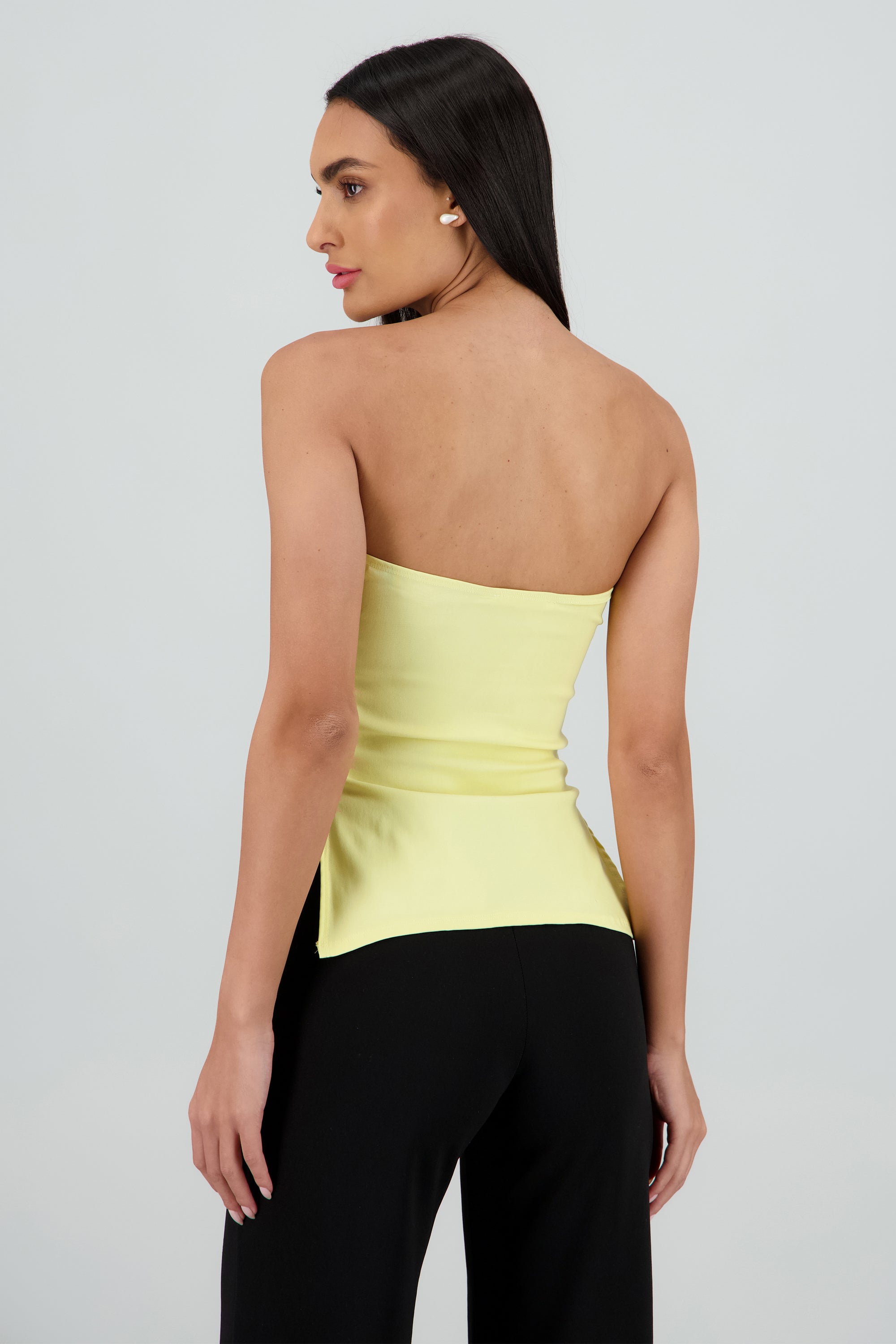 Top tubo abertura costados AMARILLO