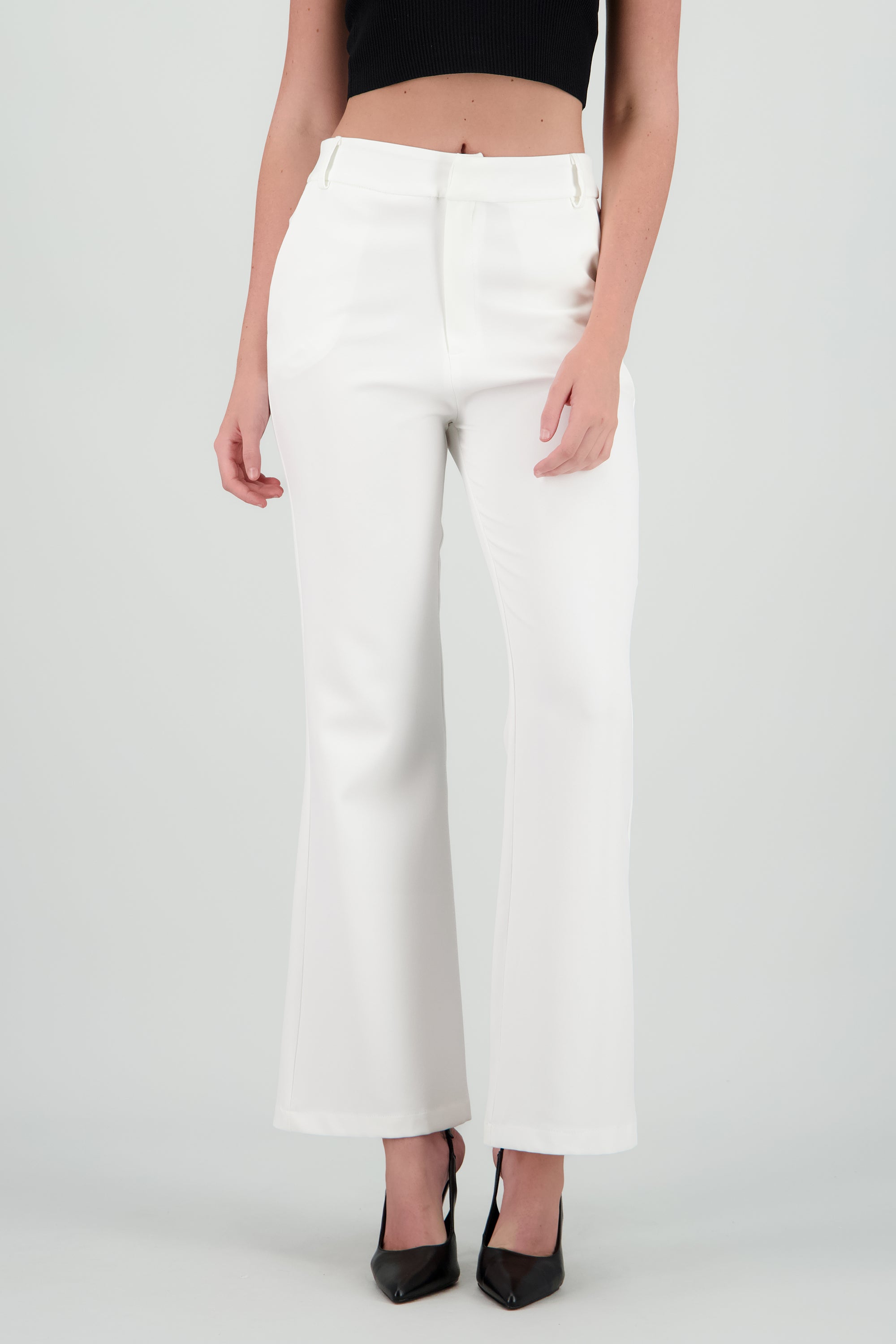 Pantalon flared sastre Hypsters BLANCO
