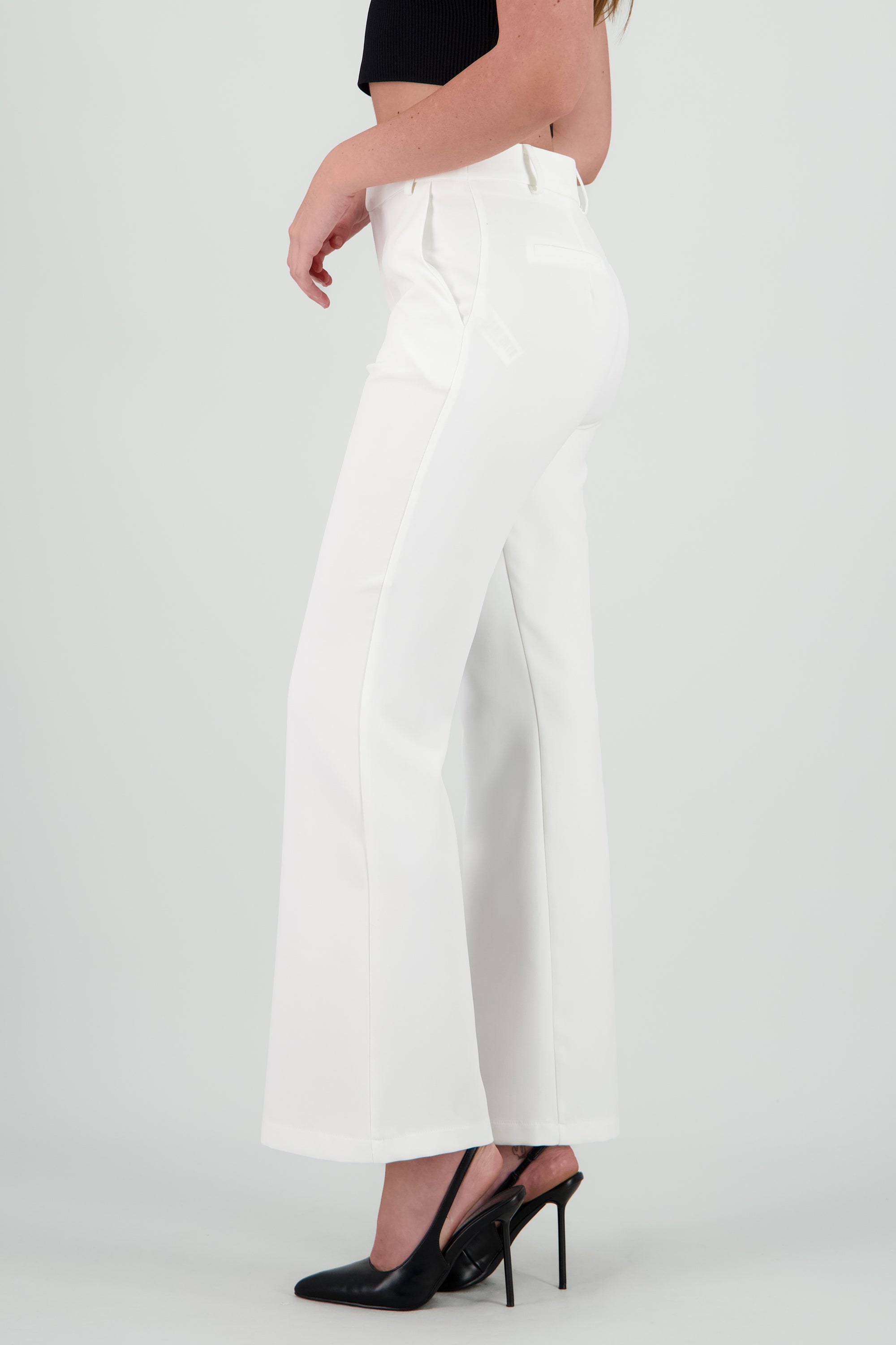Pantalon flared sastre Hypsters BLANCO