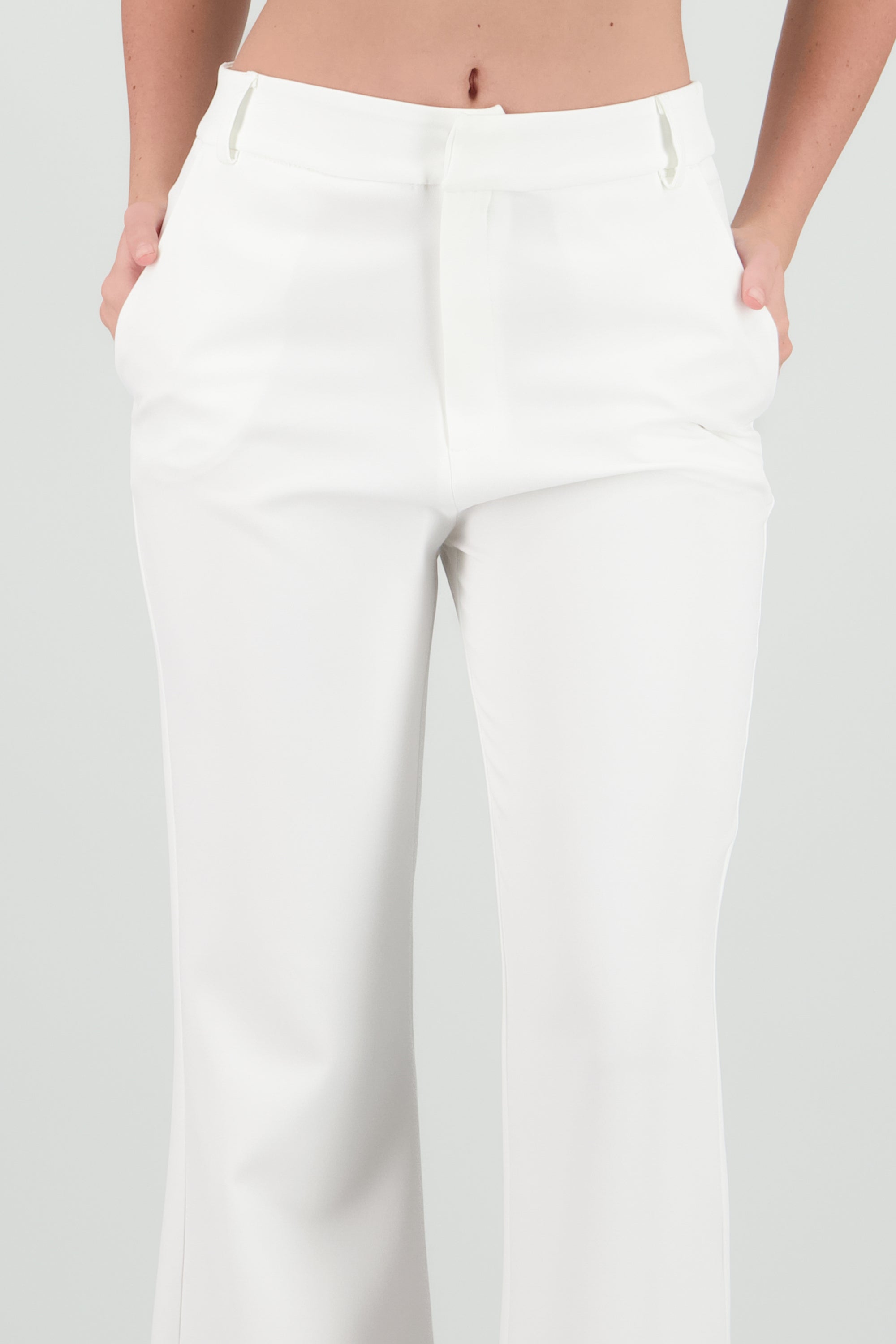 Pantalon flared sastre Hypsters BLANCO