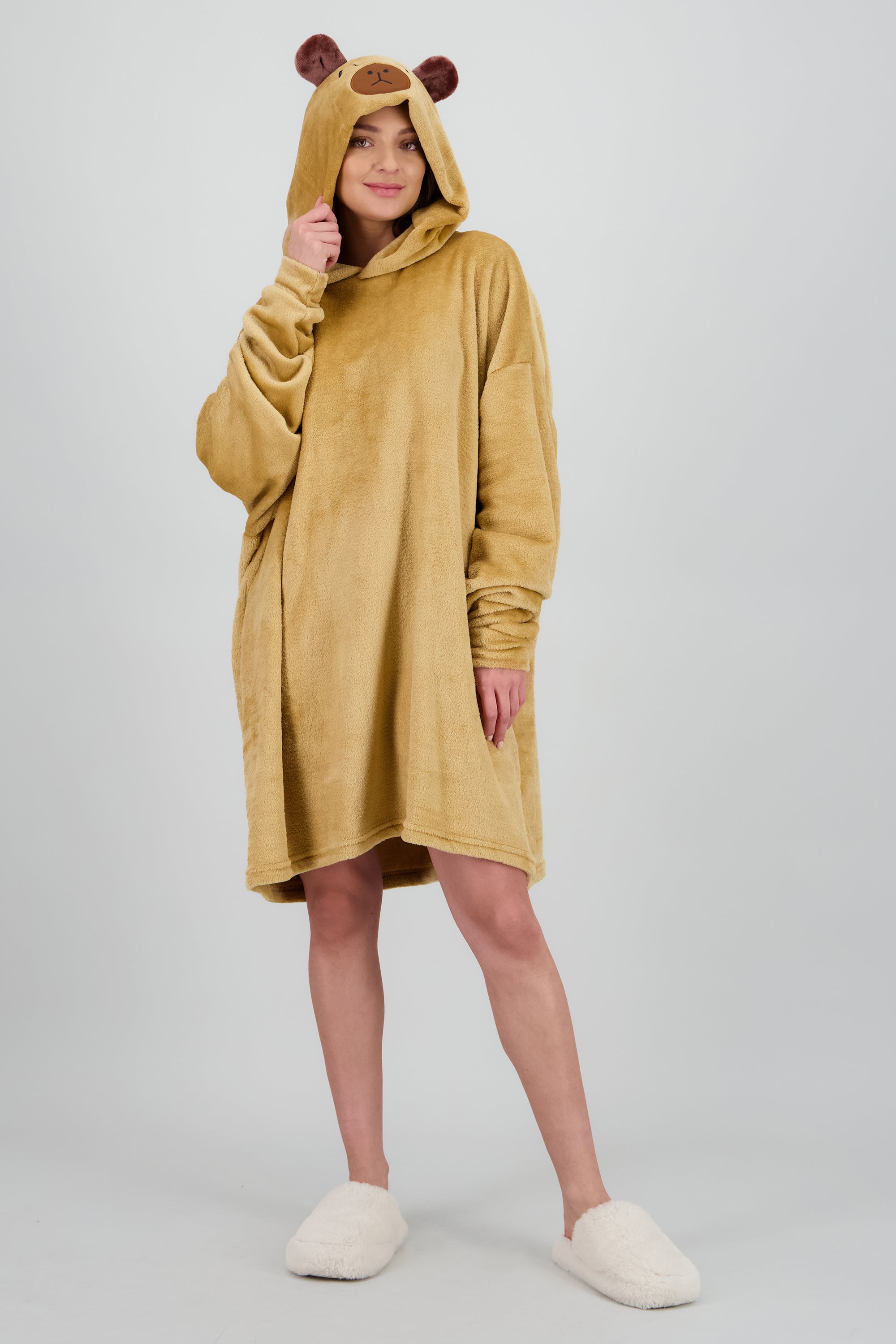 Maxi sudadera capibara CAFE