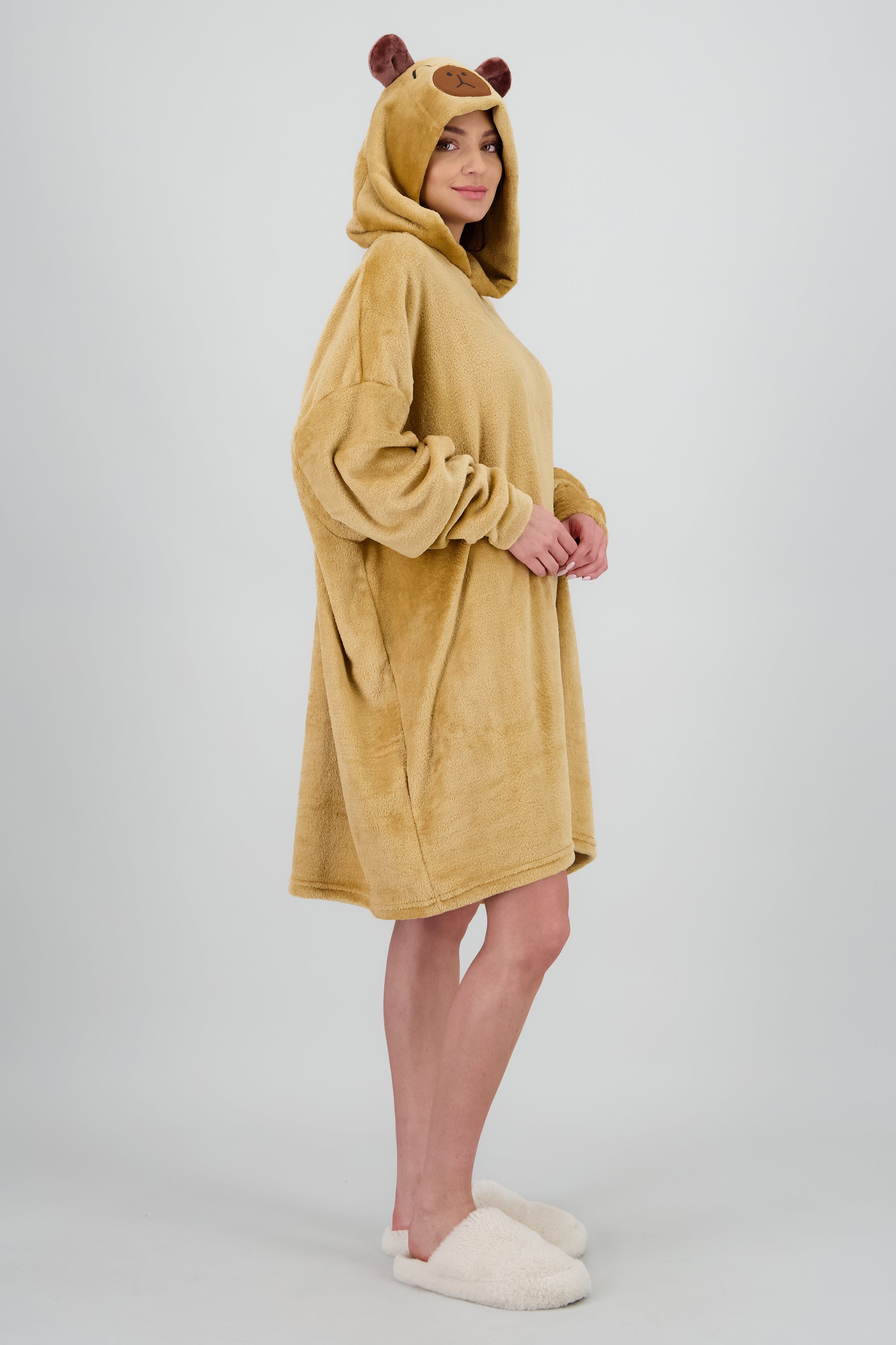 Maxi sudadera capibara CAFE