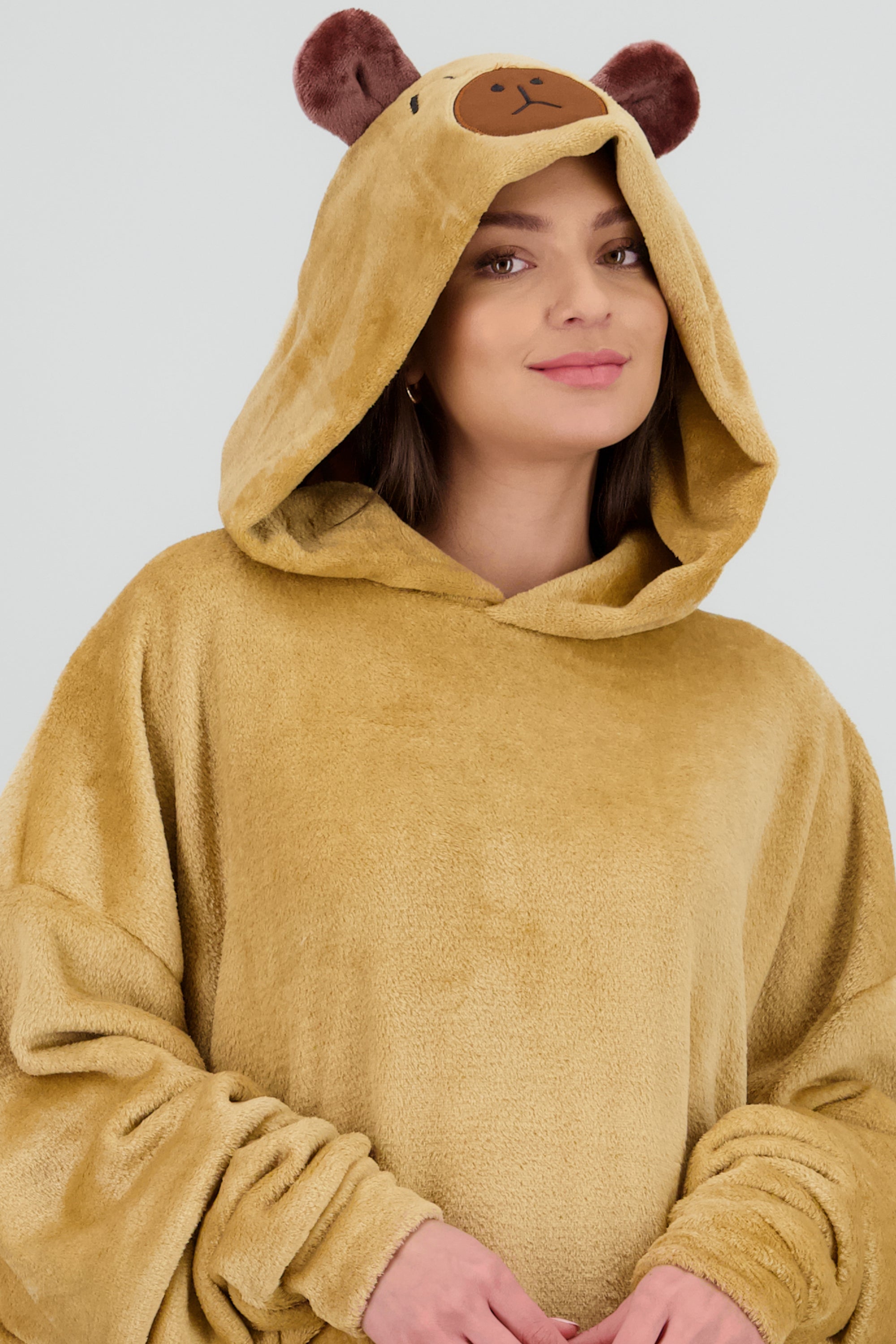 Maxi sudadera capibara CAFE