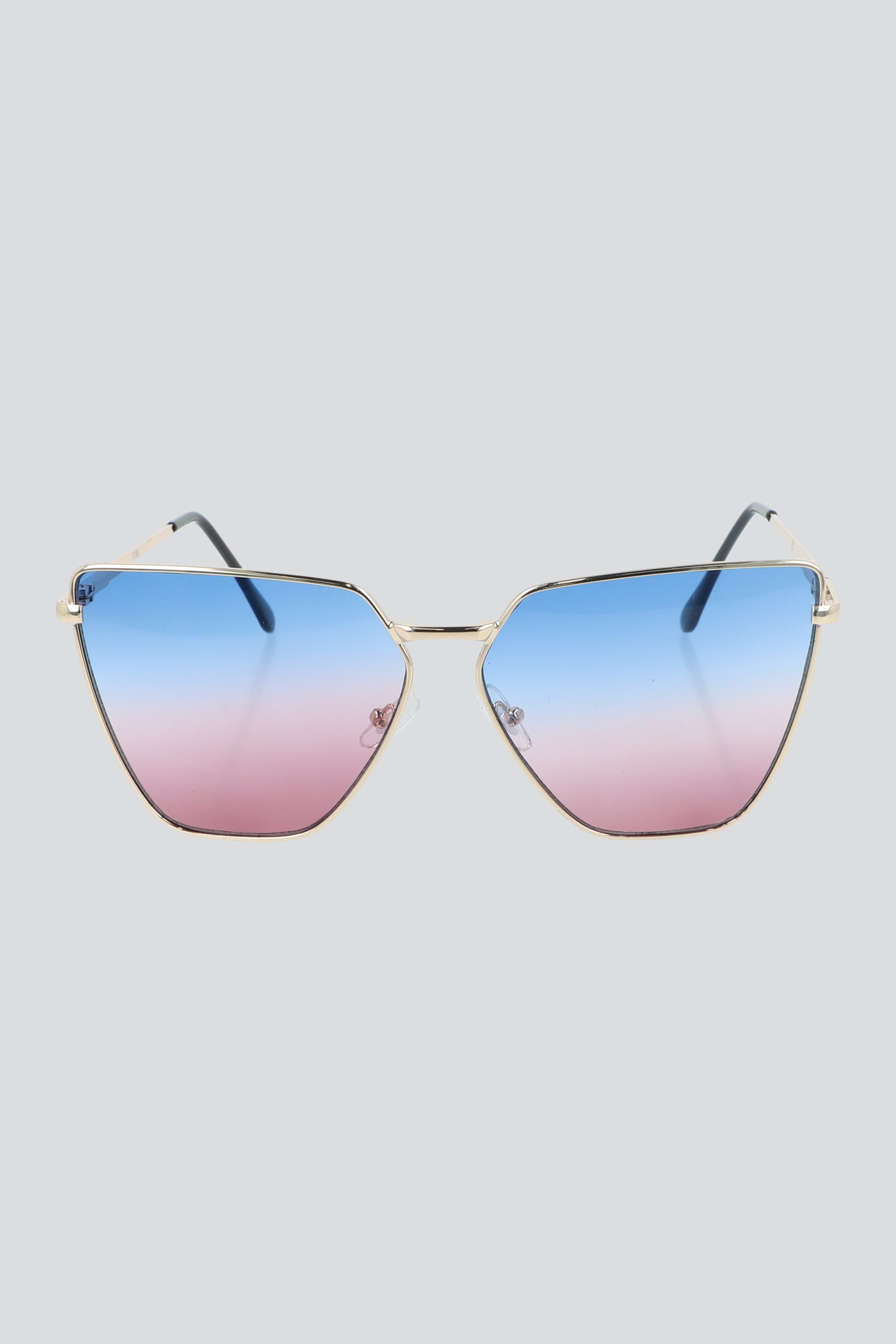 Lentes semi cat eye traslucidos AZUL COMBO