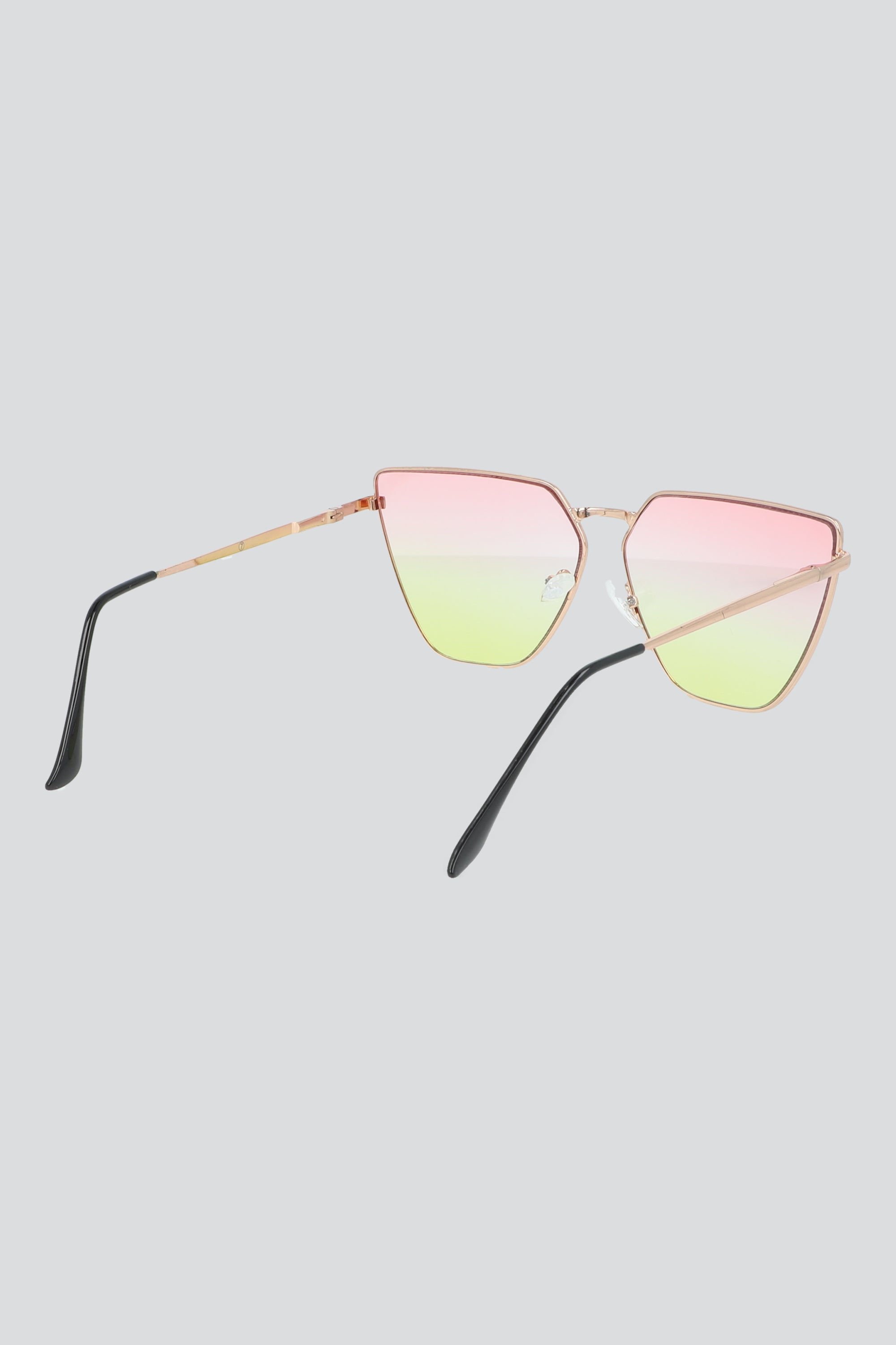 Lentes semi cat eye traslucidos ROSA