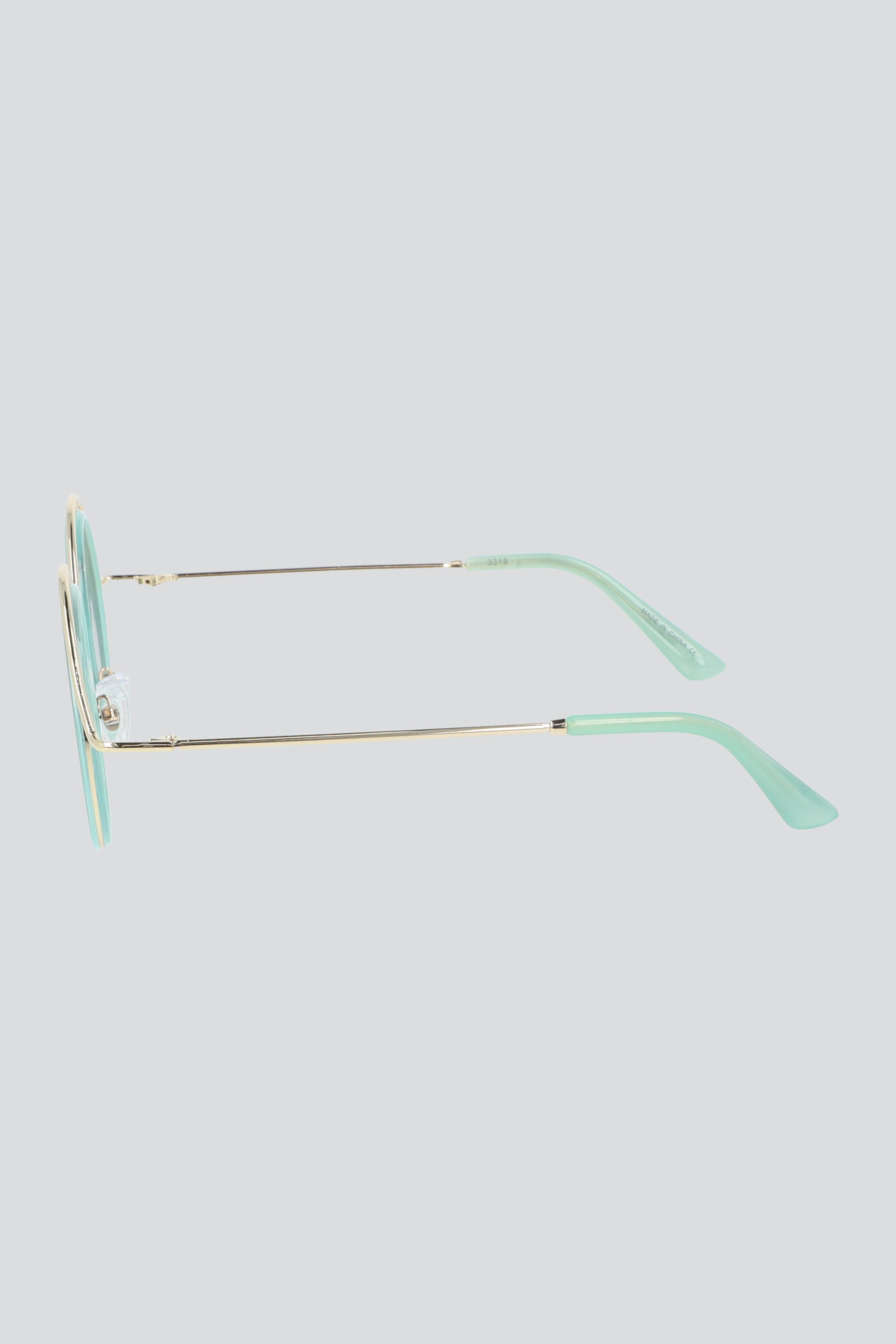Lentes redondos groovy AZUL CIELO