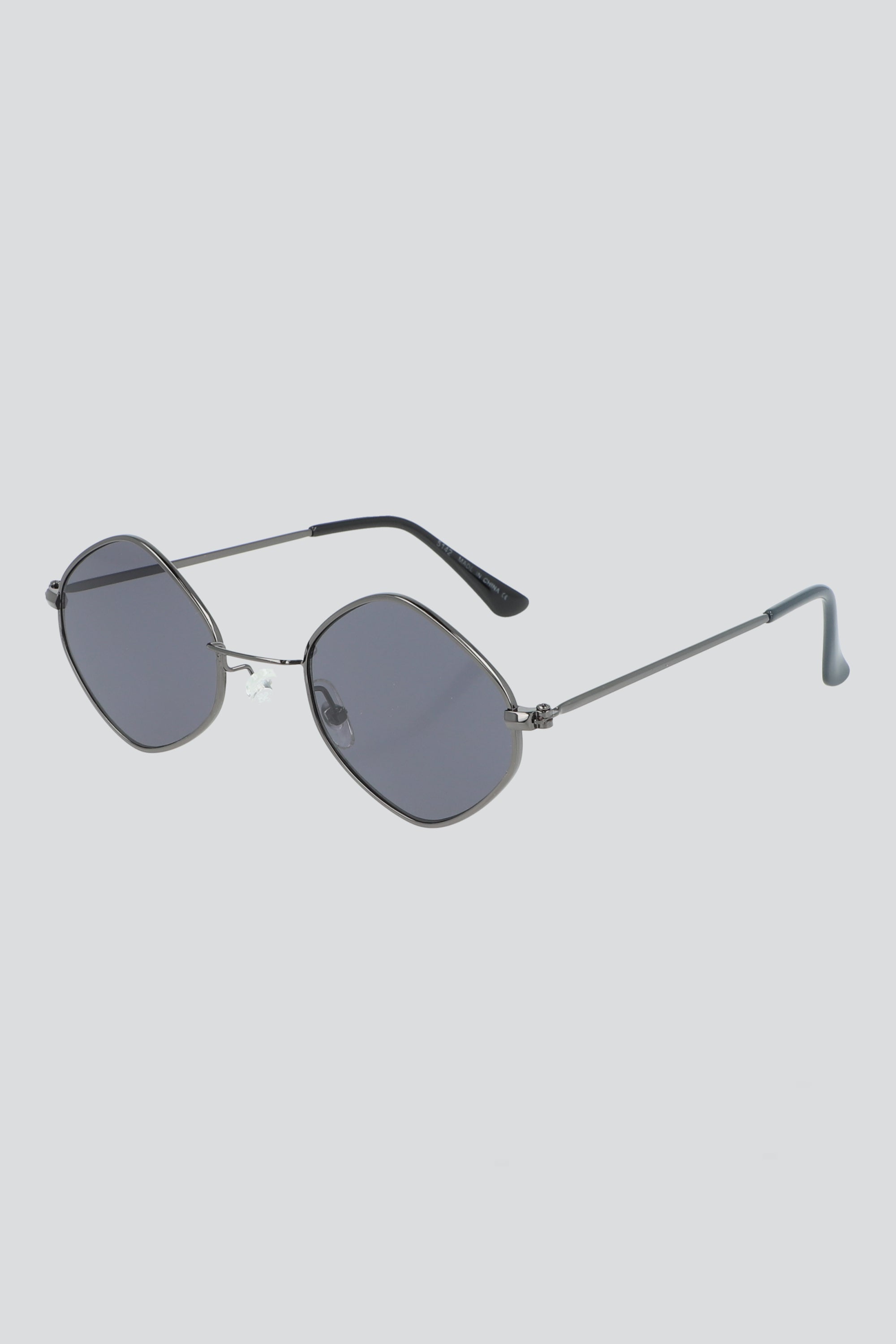 Lentes rombo mica color NEGRO