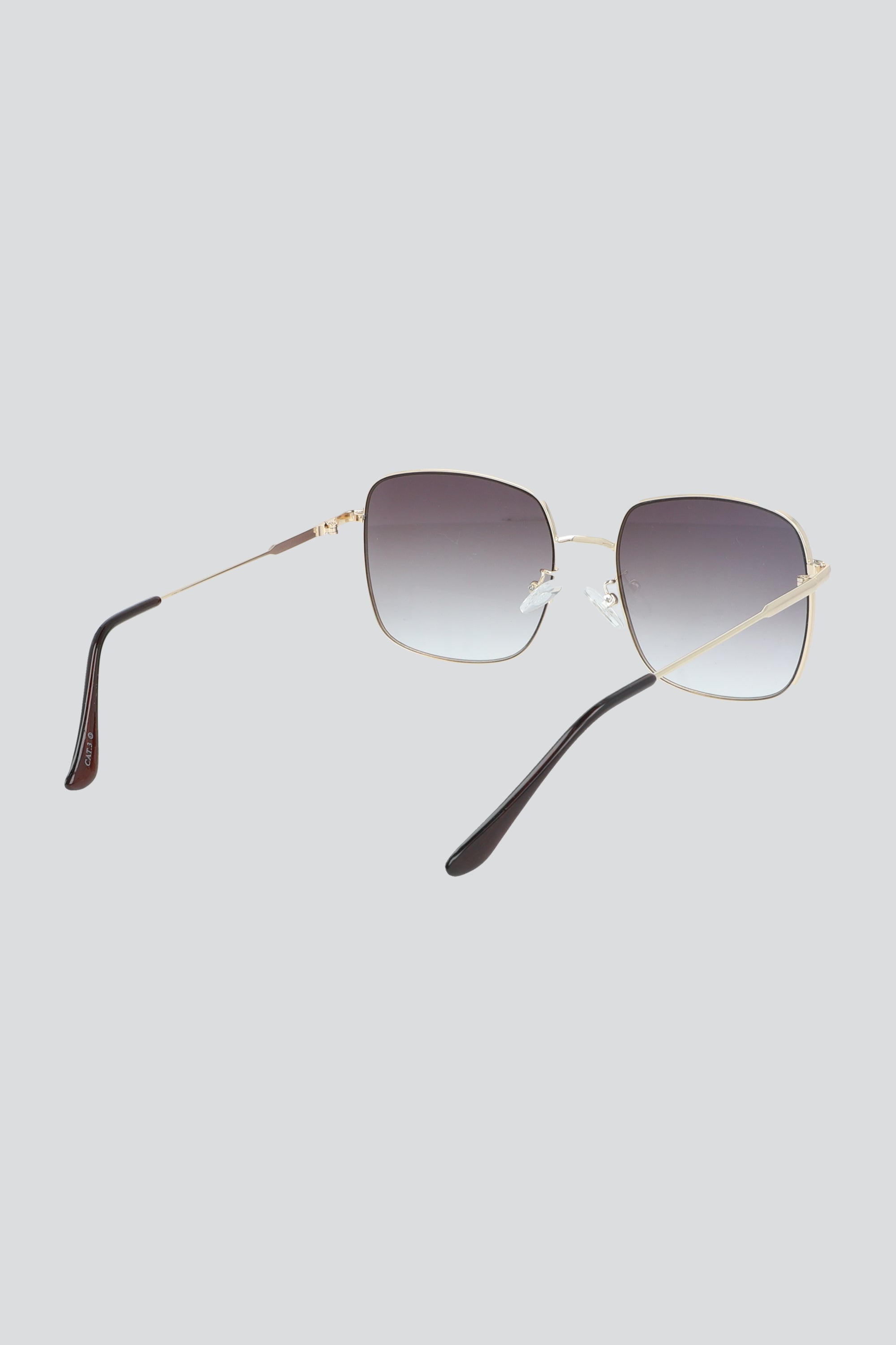 Lentes cuadrado delgado color ORO